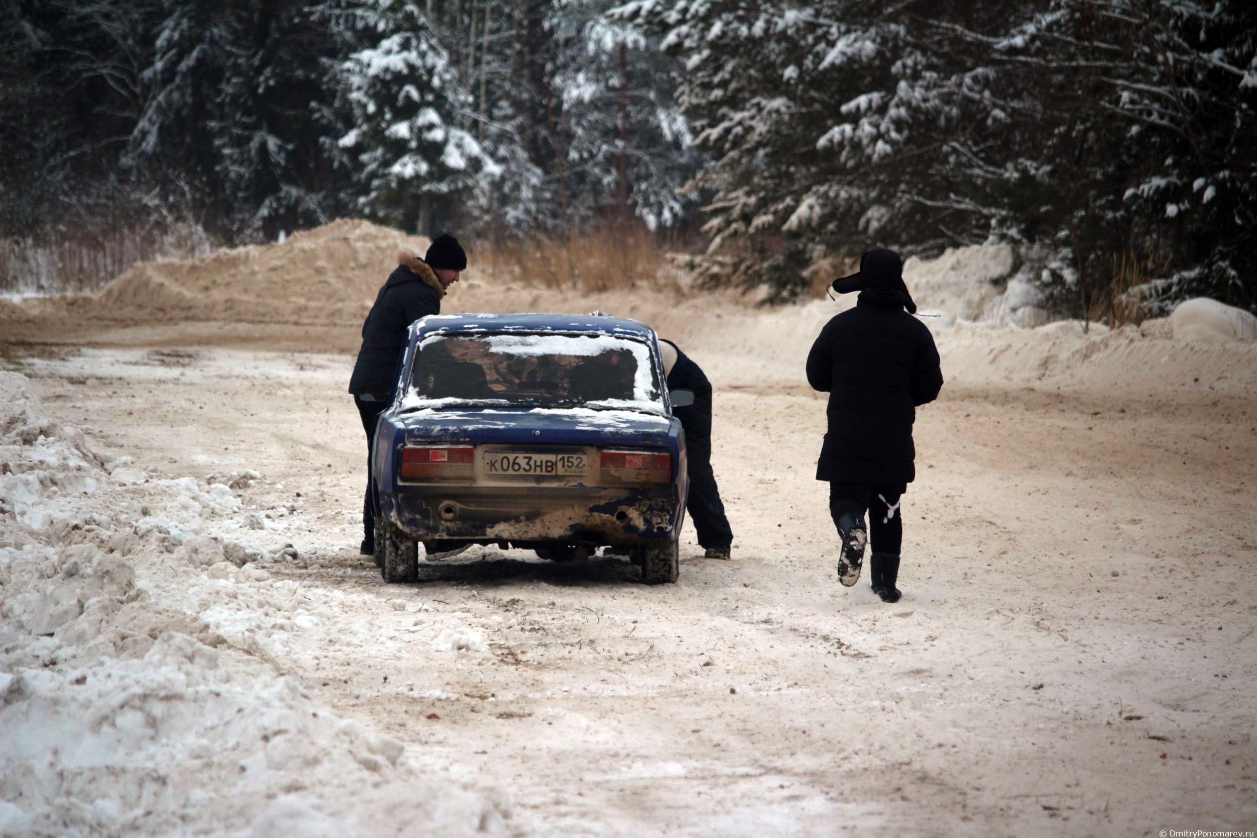 Январские автогонки в Городце 2021
