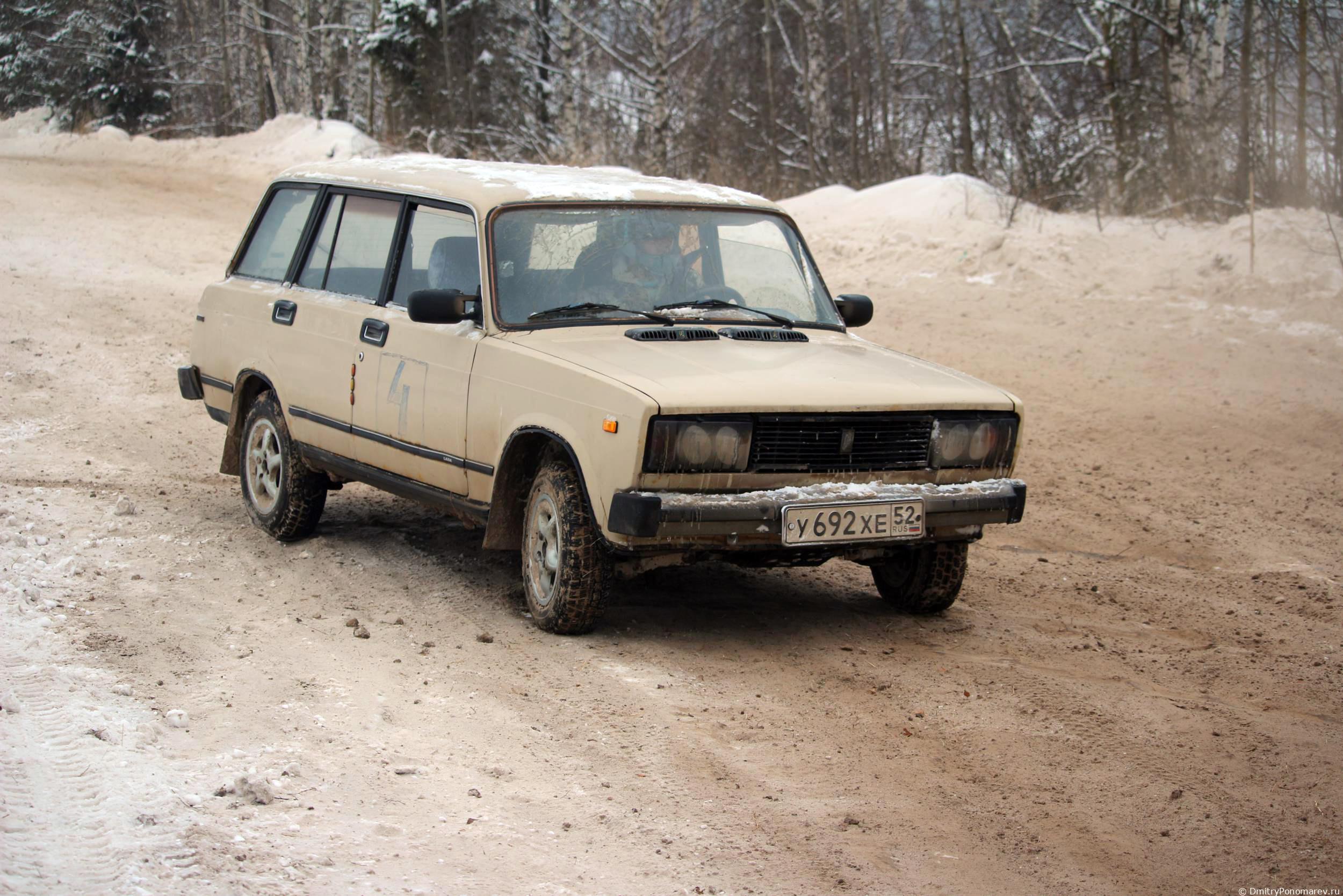 Январские автогонки в Городце 2021