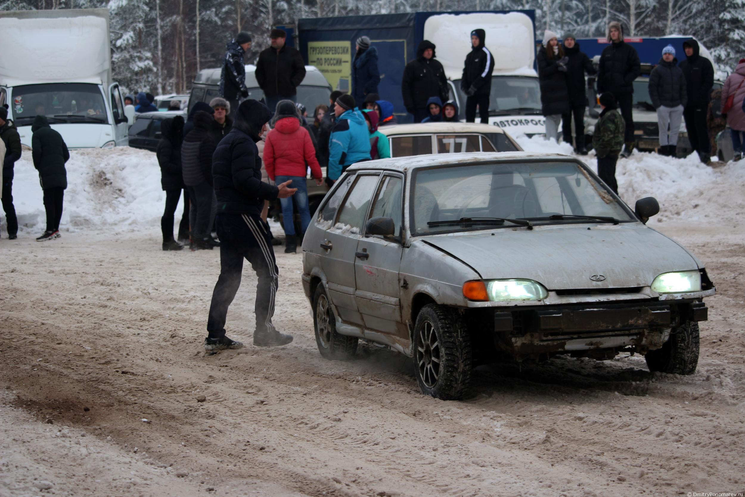 Январские автогонки в Городце 2021