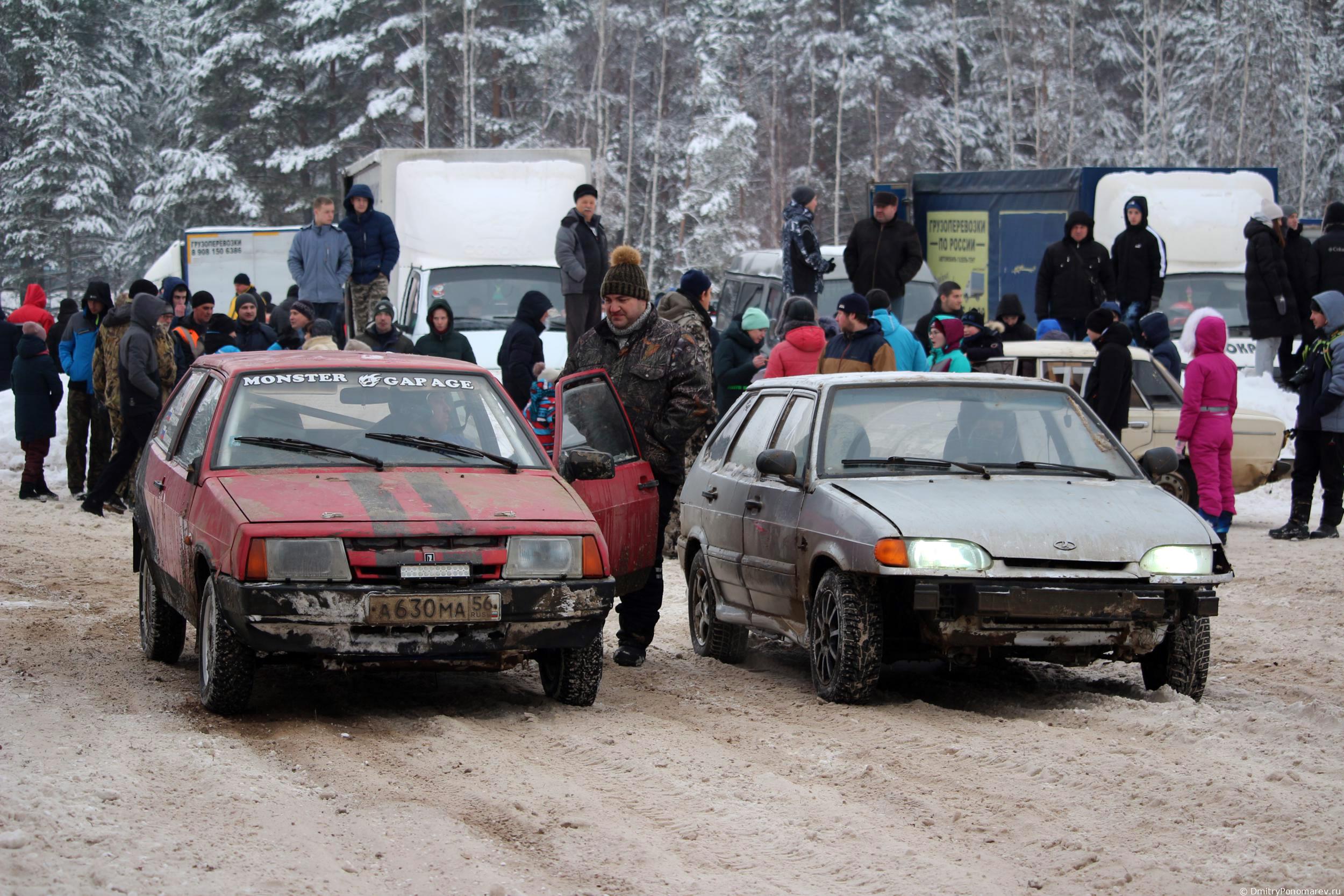 Январские автогонки в Городце 2021