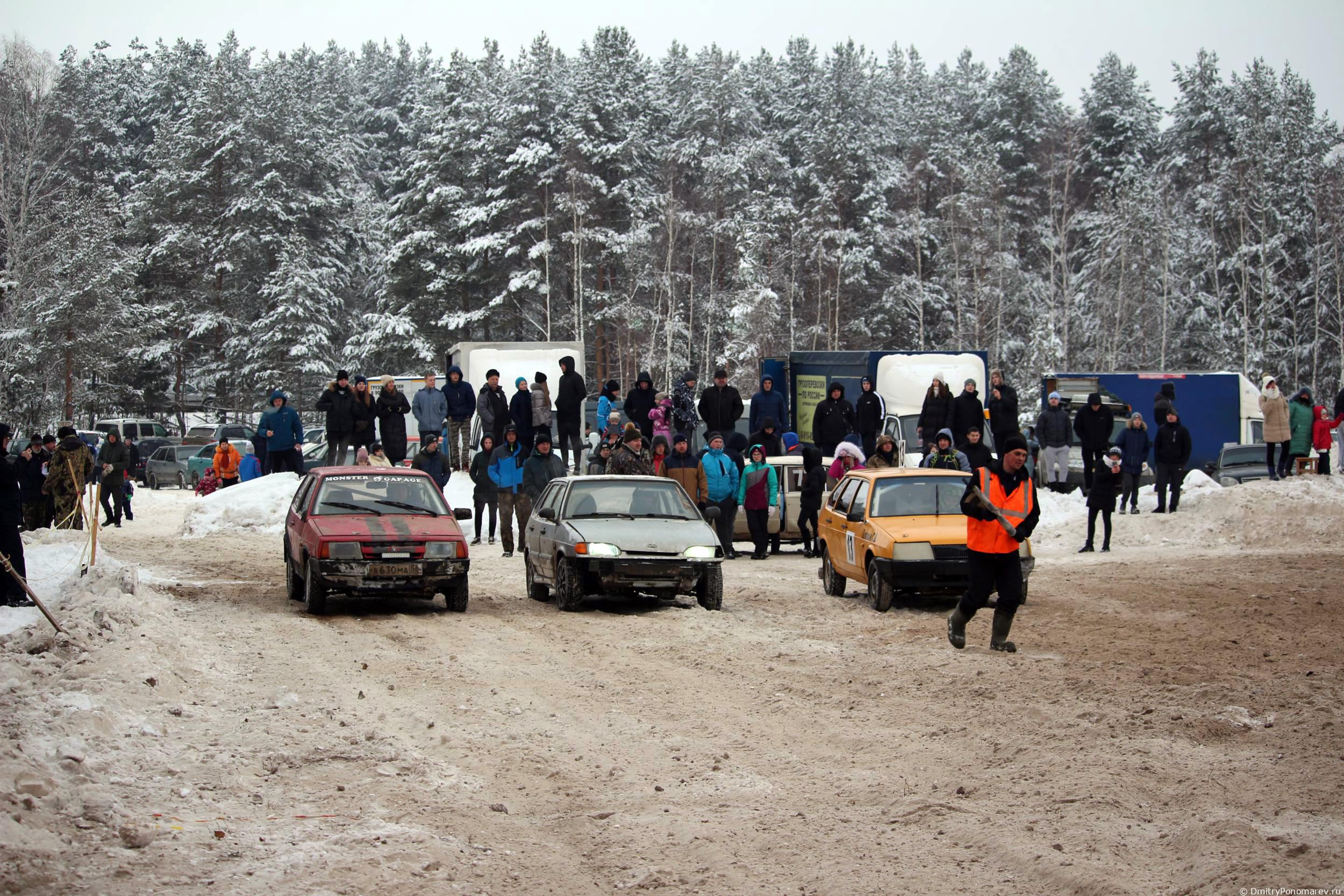 Январские автогонки в Городце 2021