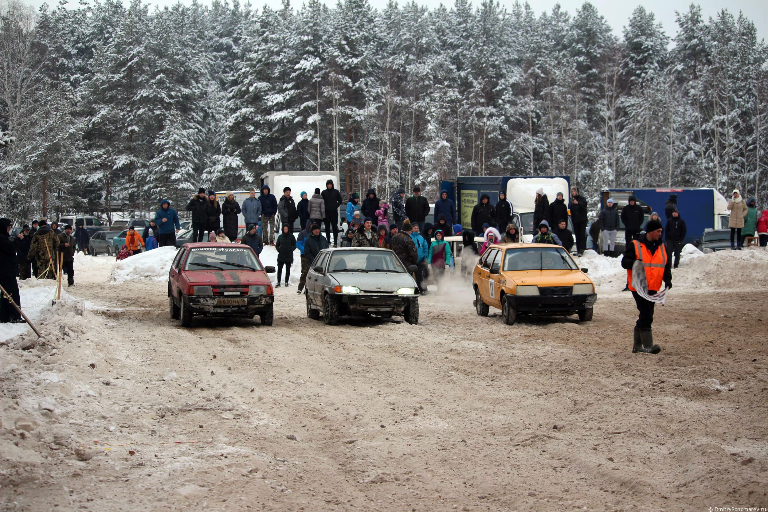 Январские автогонки в Городце 2021