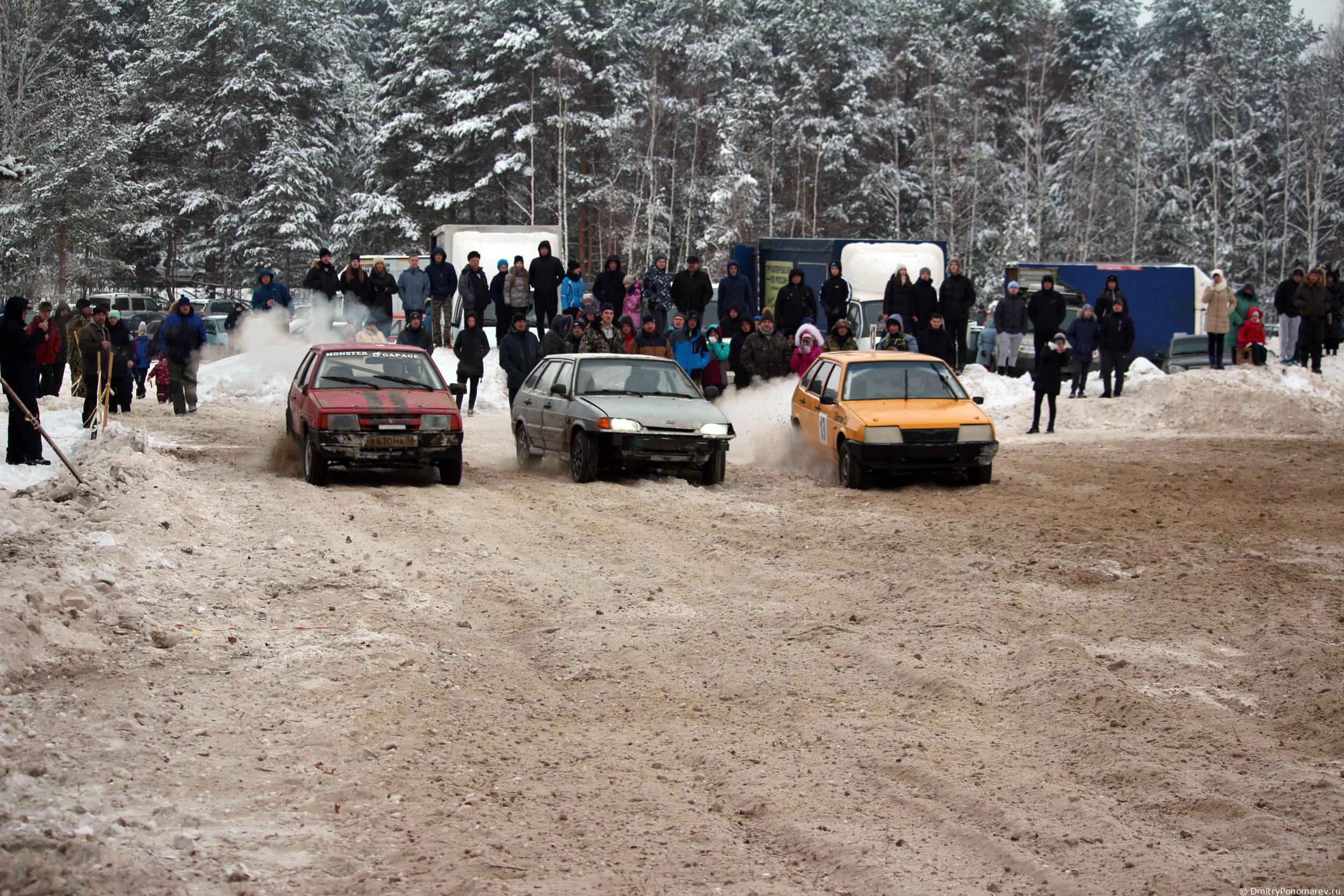 Январские автогонки в Городце 2021