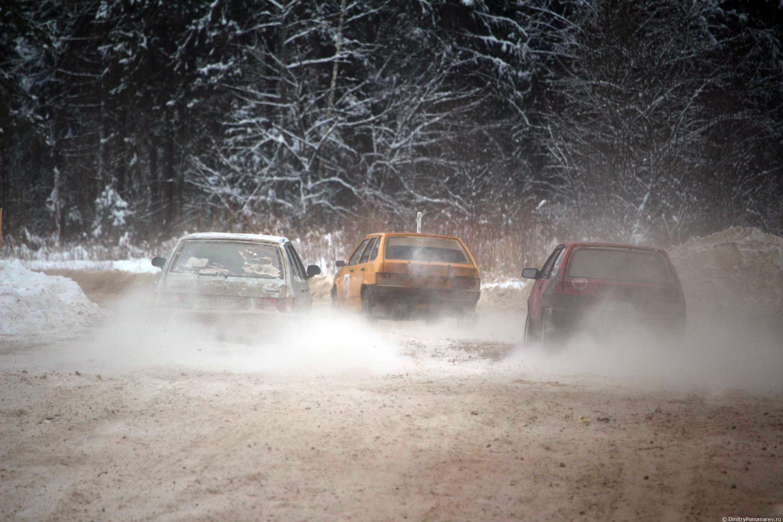 Январские автогонки в Городце 2021