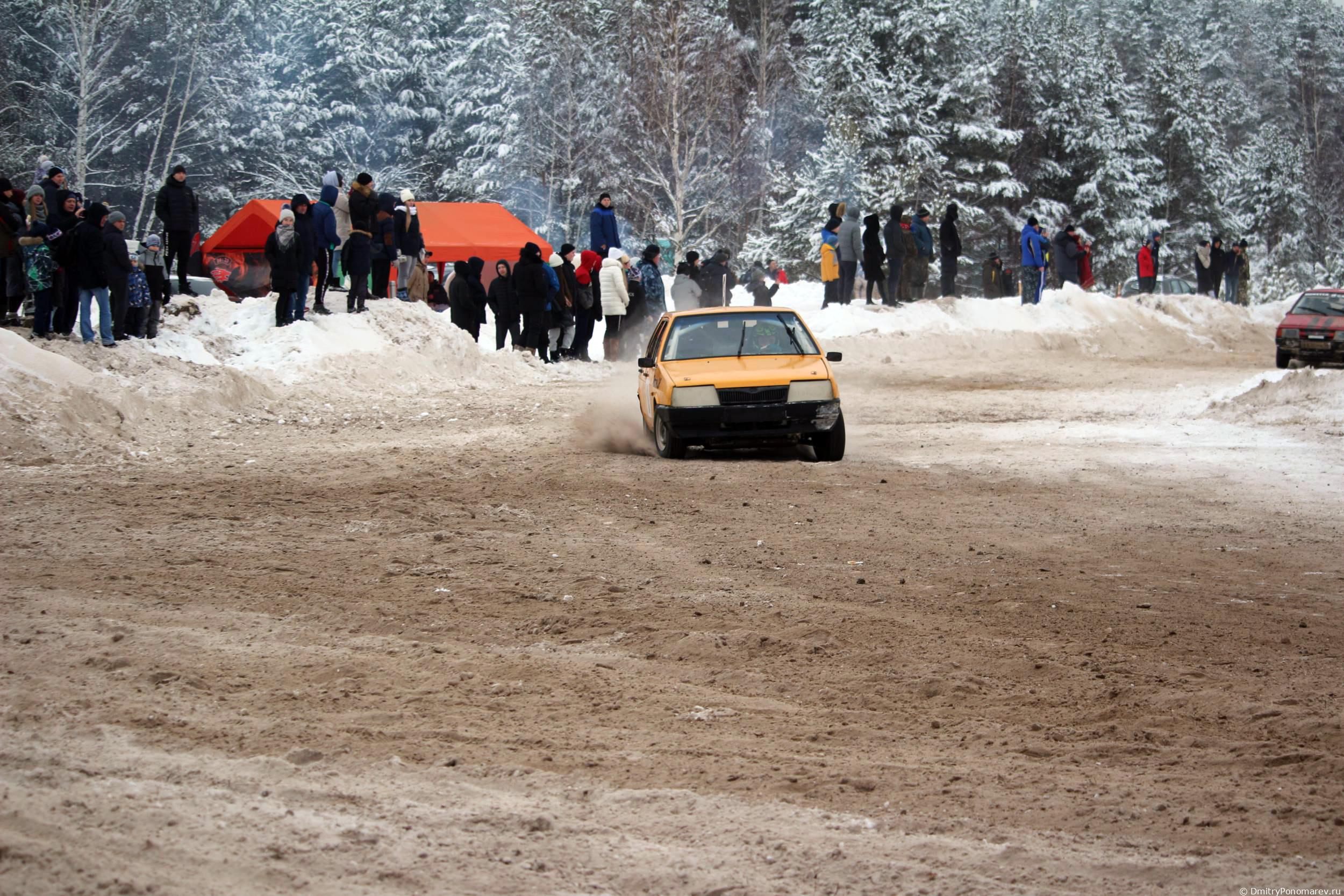 Январские автогонки в Городце 2021