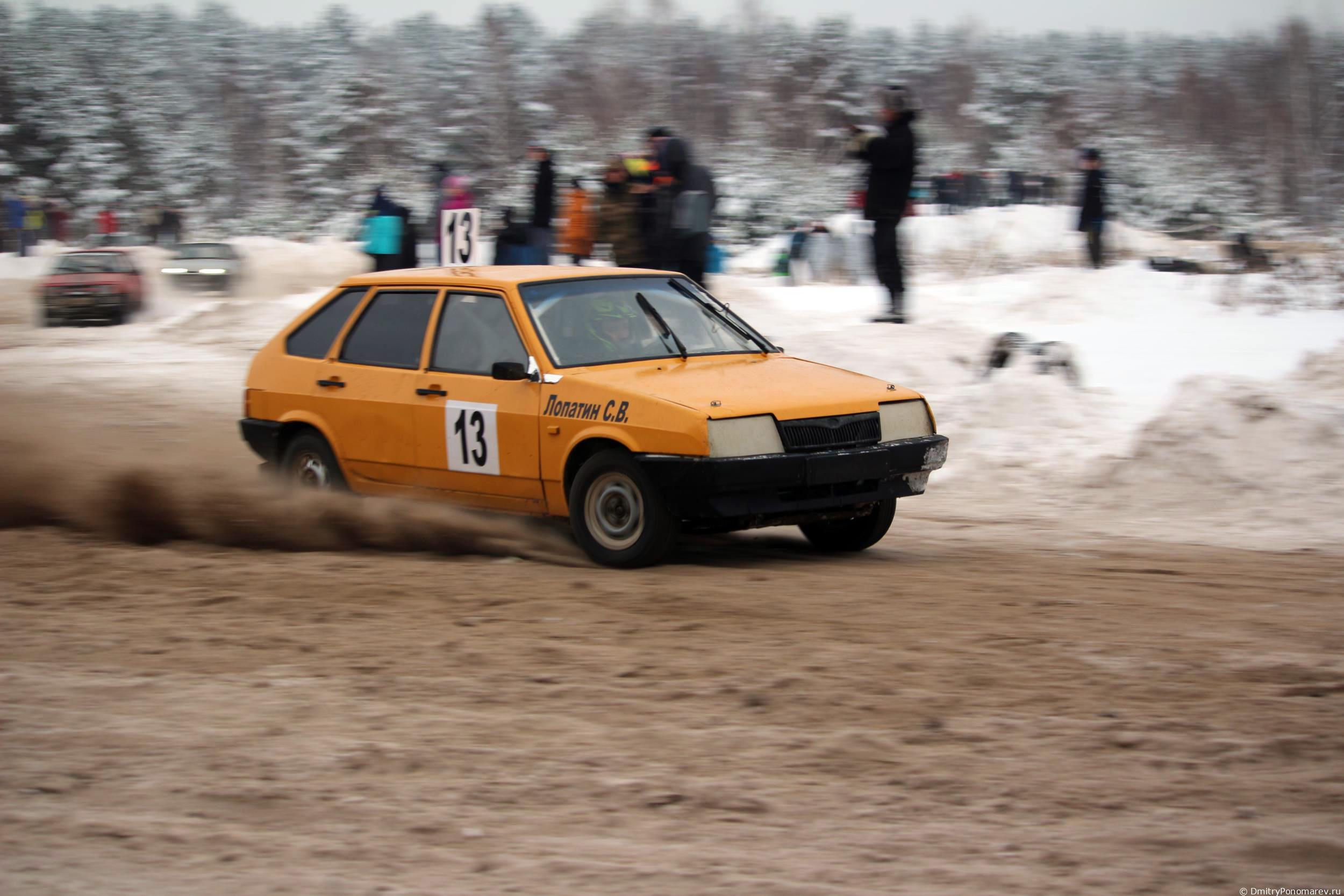 Январские автогонки в Городце 2021