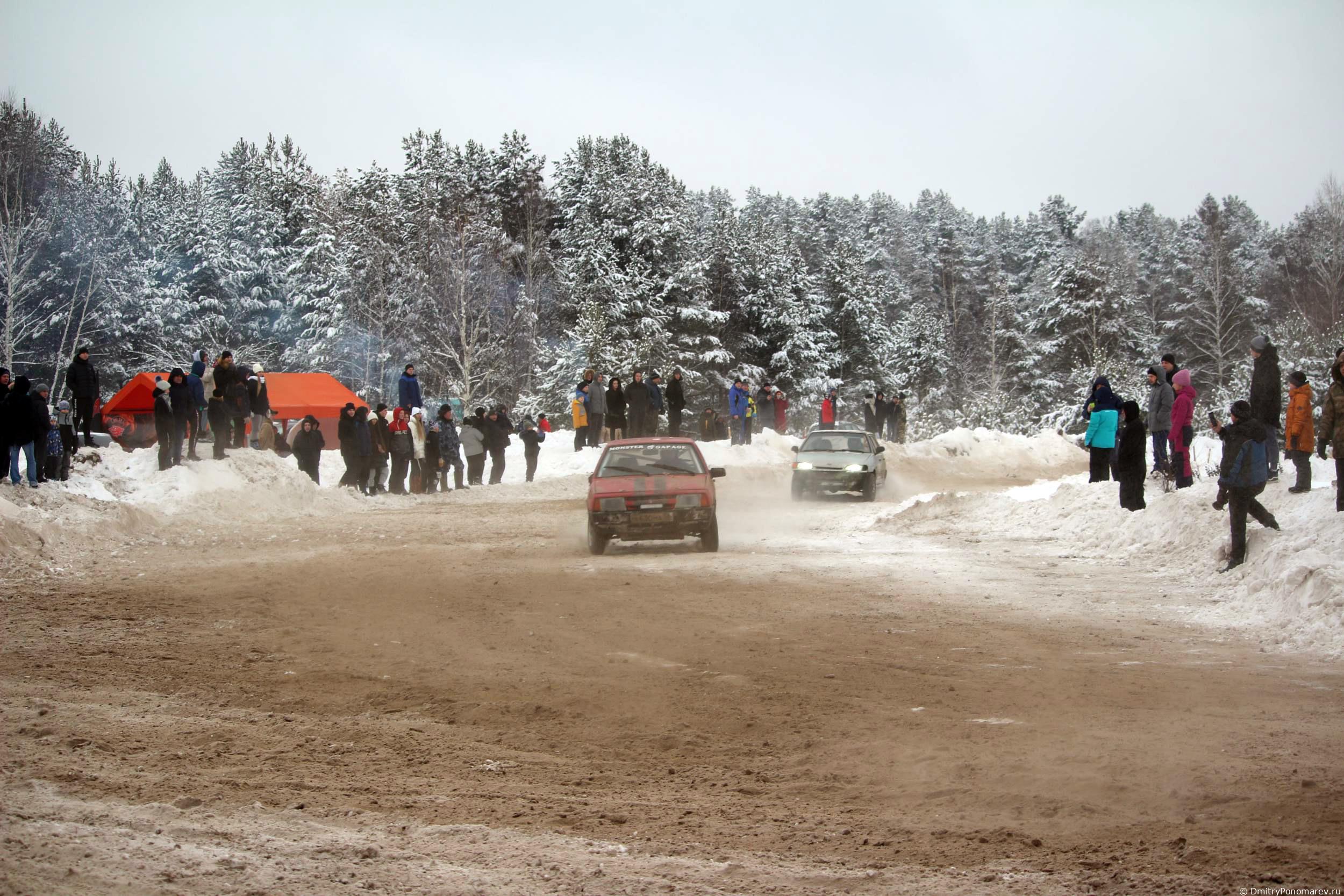 Январские автогонки в Городце 2021