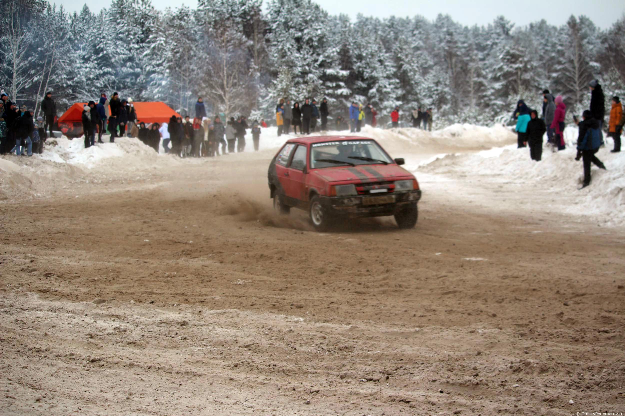 Январские автогонки в Городце 2021