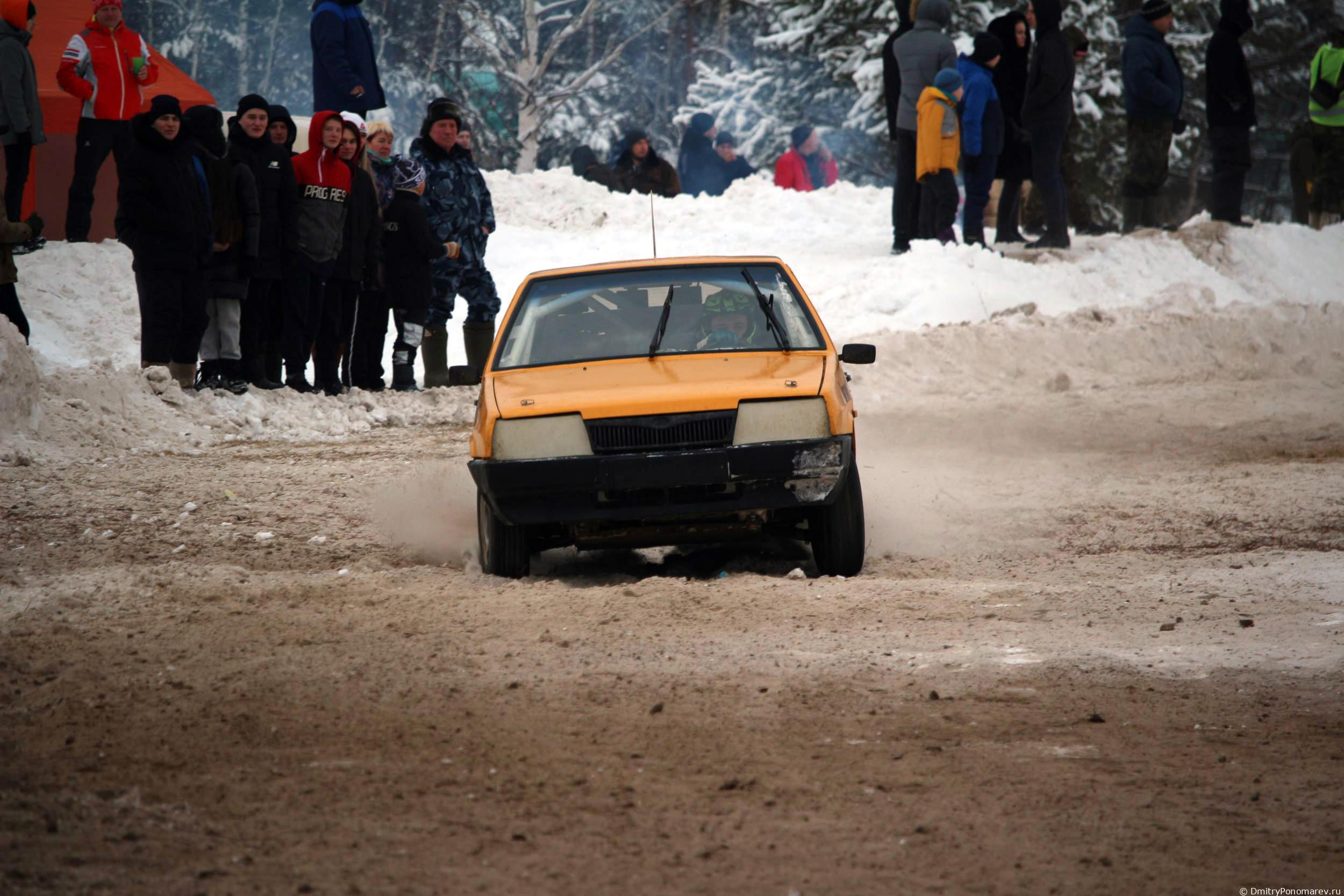 Январские автогонки в Городце 2021