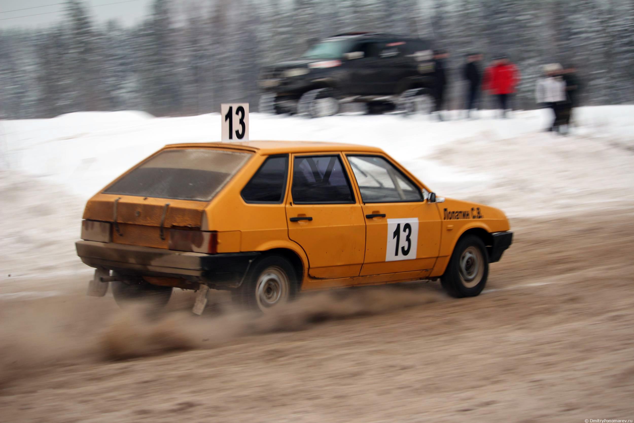 Январские автогонки в Городце 2021
