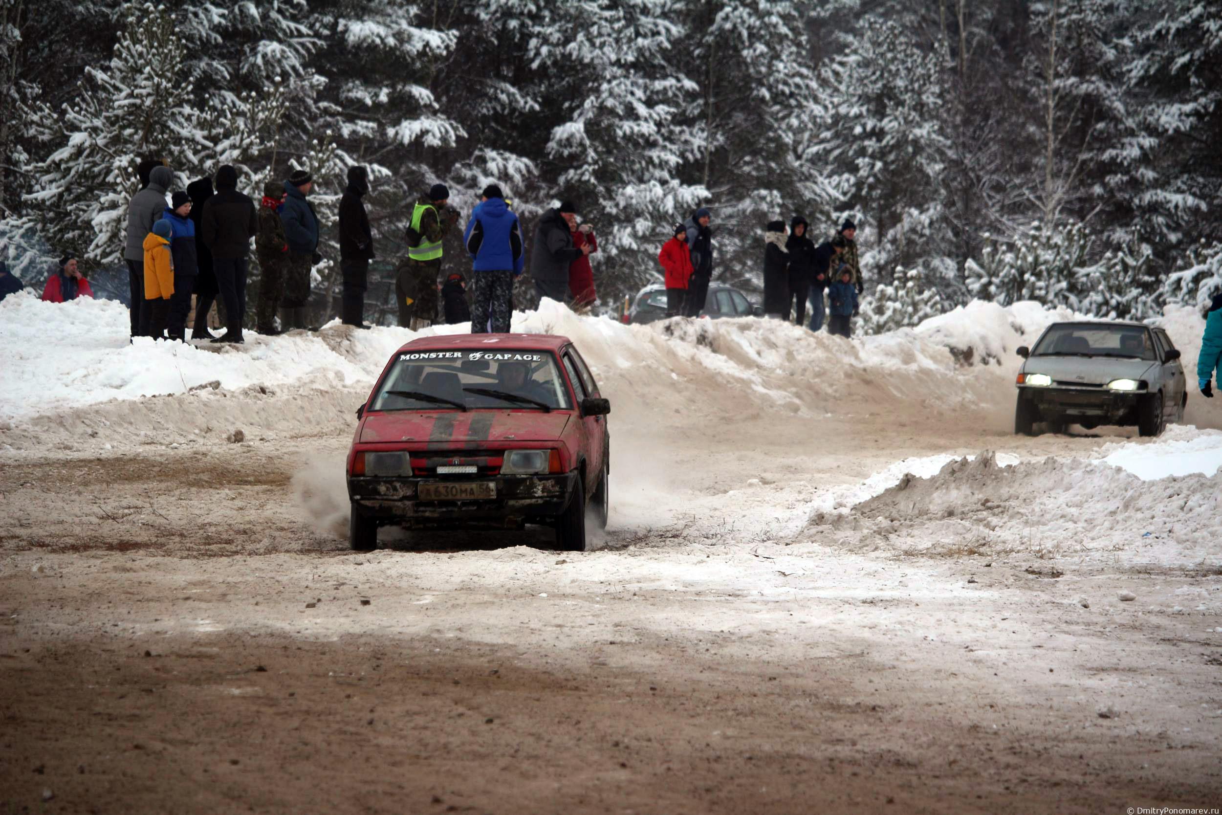 Январские автогонки в Городце 2021