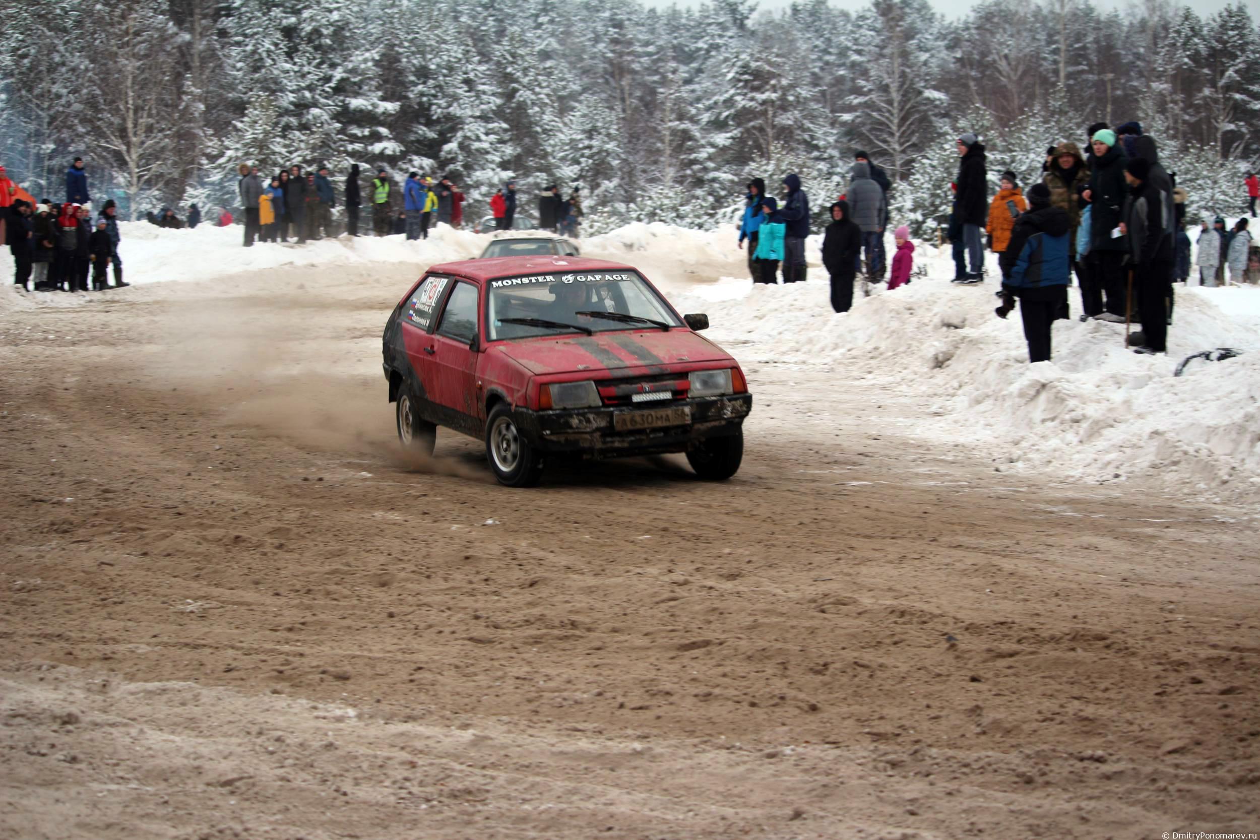 Январские автогонки в Городце 2021