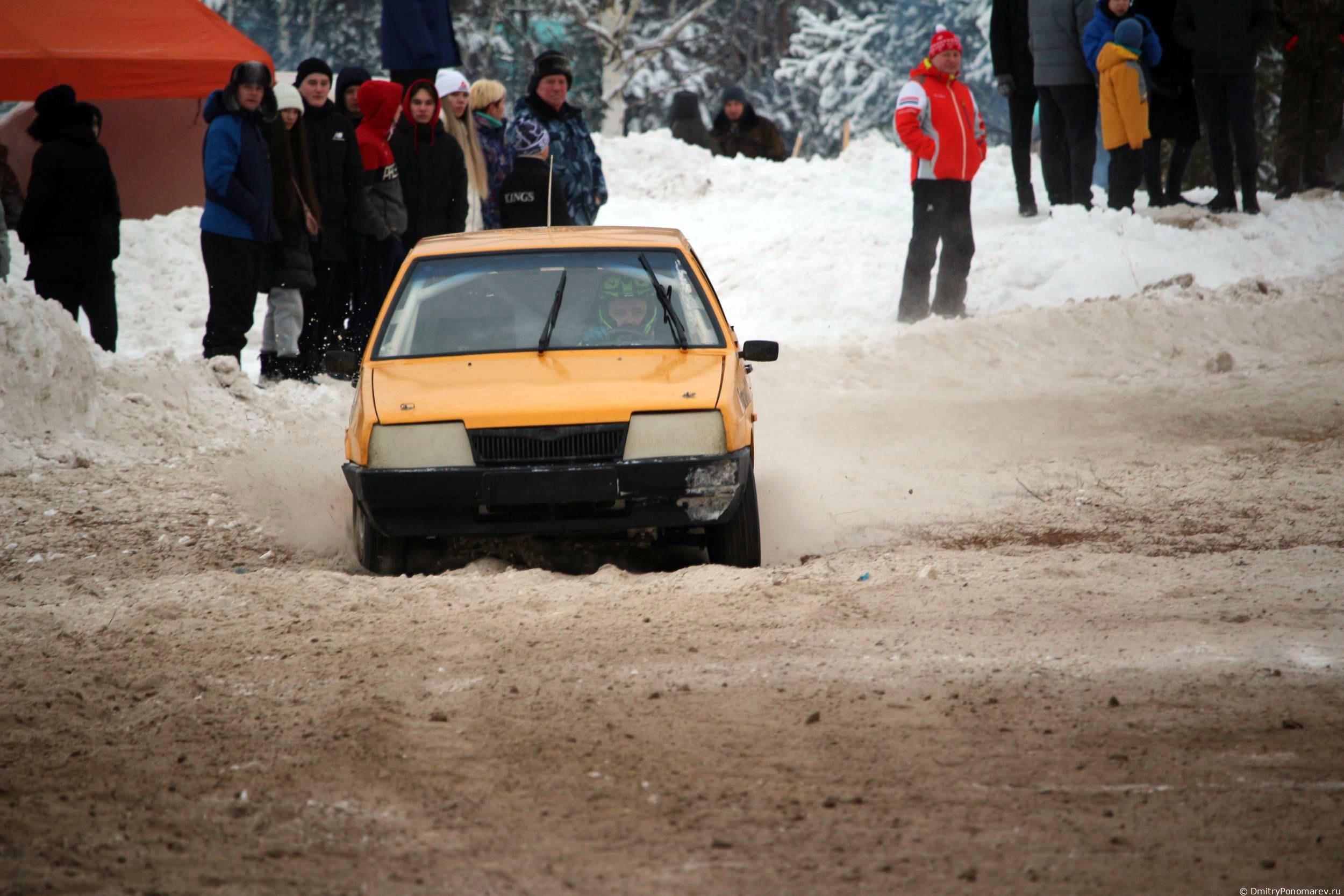 Январские автогонки в Городце 2021