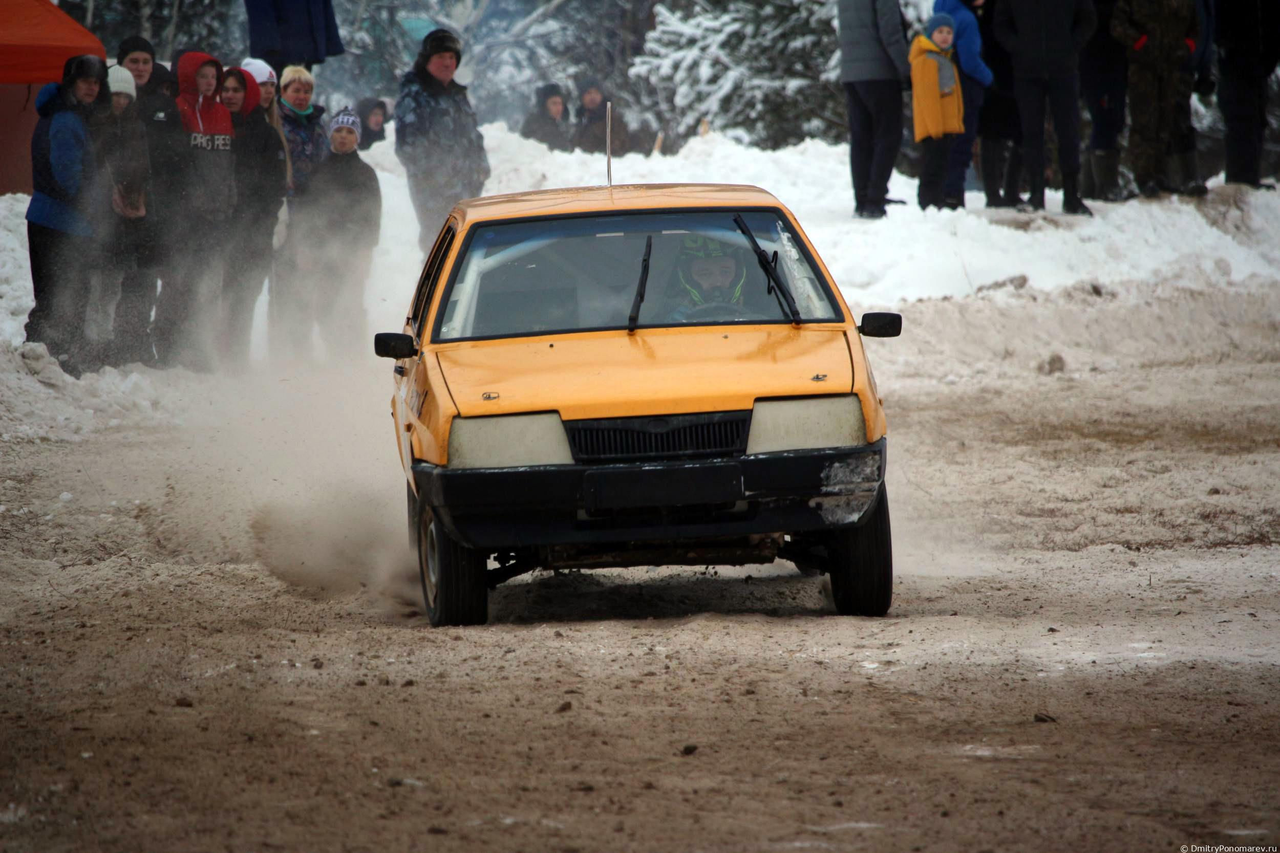 Январские автогонки в Городце 2021