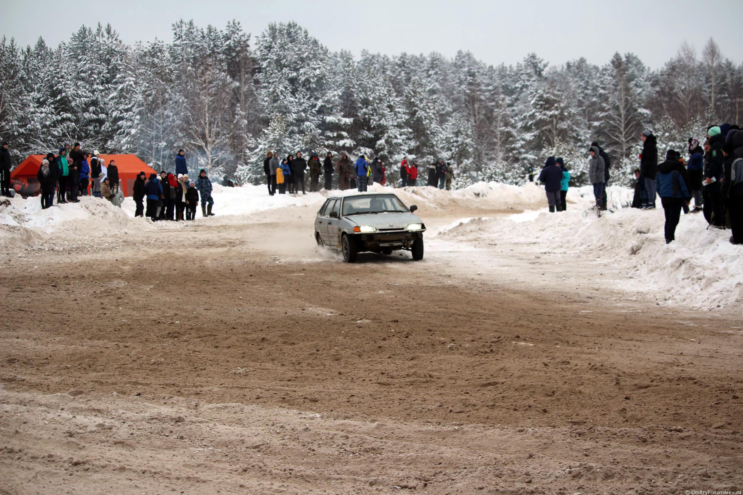 Январские автогонки в Городце 2021