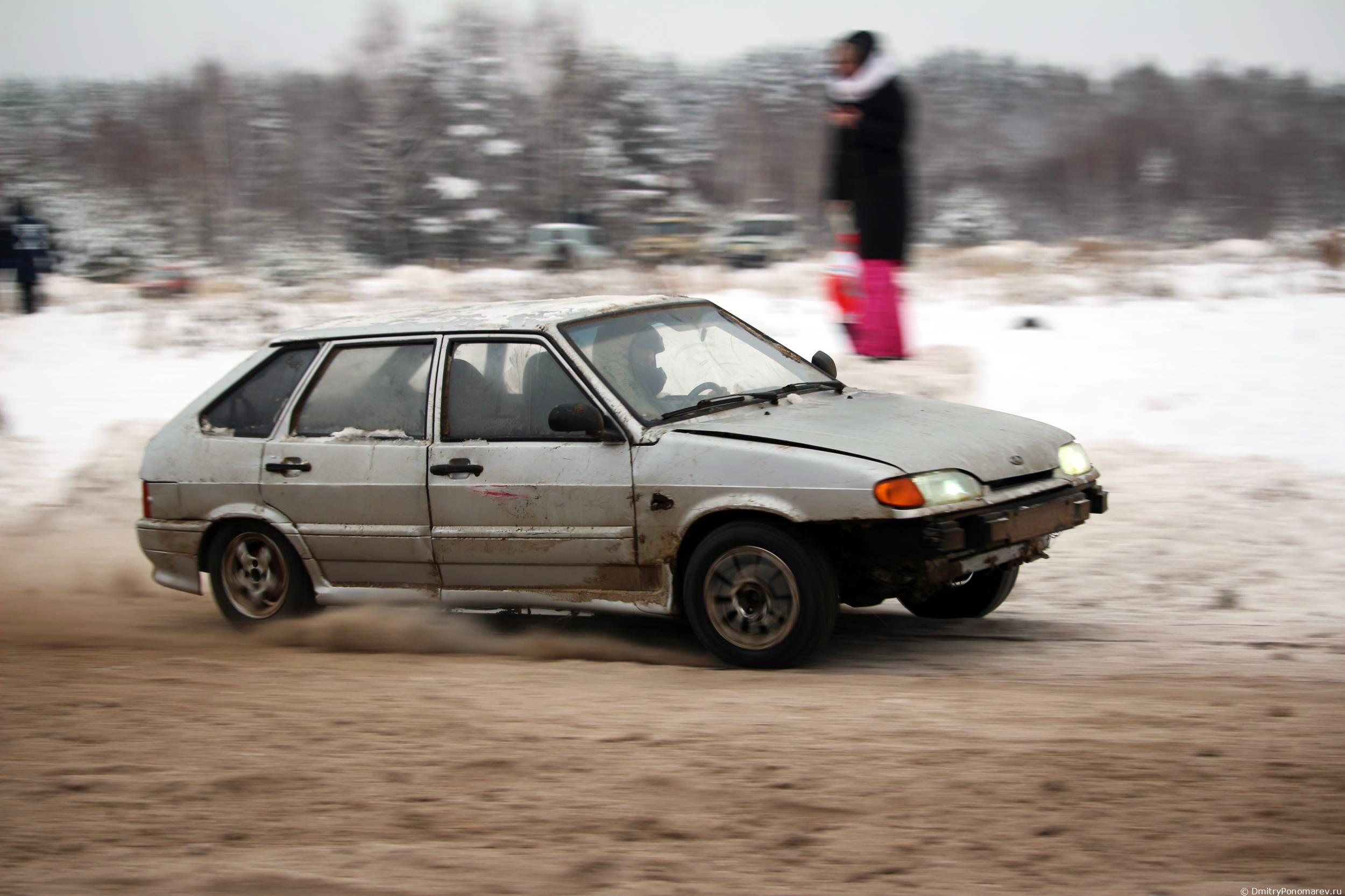 Январские автогонки в Городце 2021