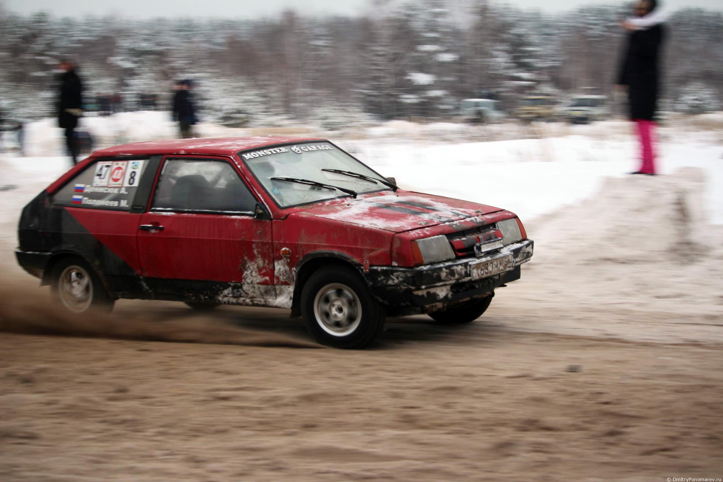 Январские автогонки в Городце 2021