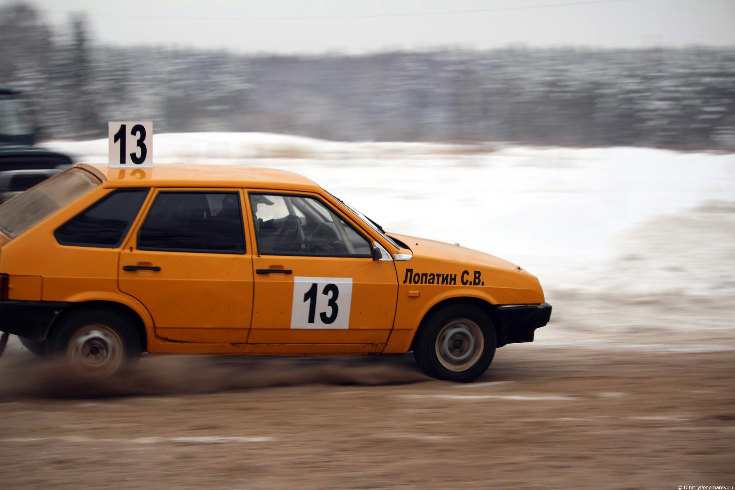 Январские автогонки в Городце 2021