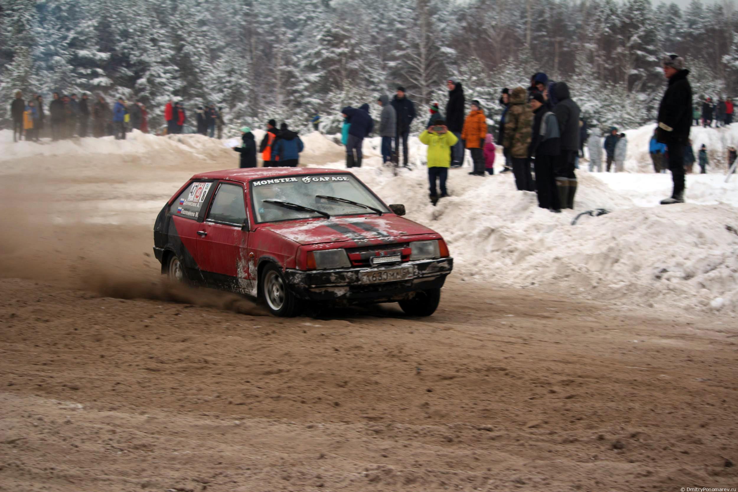 Январские автогонки в Городце 2021