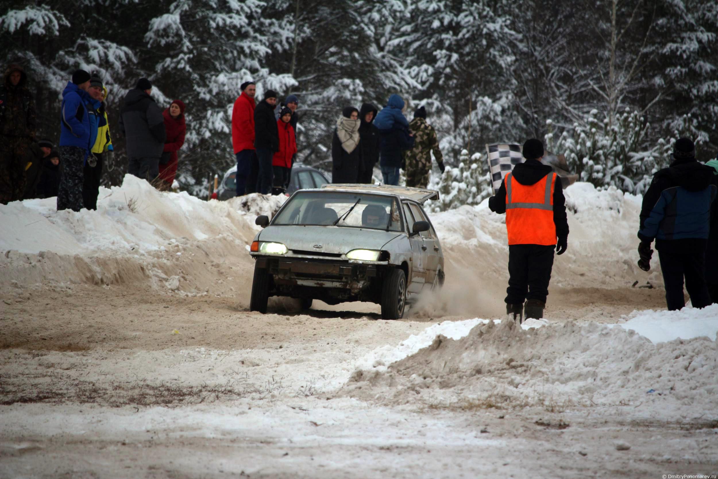 Январские автогонки в Городце 2021