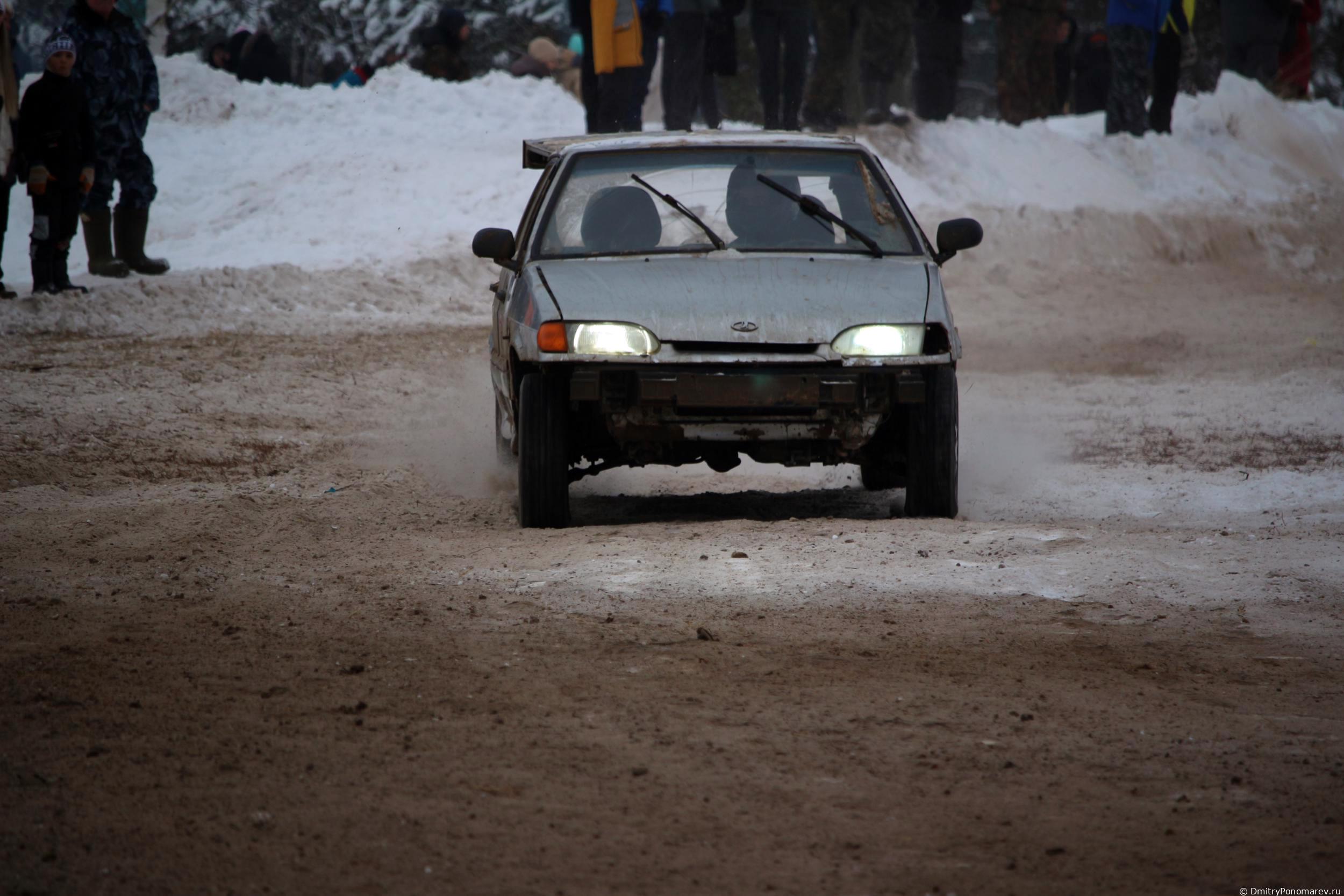Январские автогонки в Городце 2021