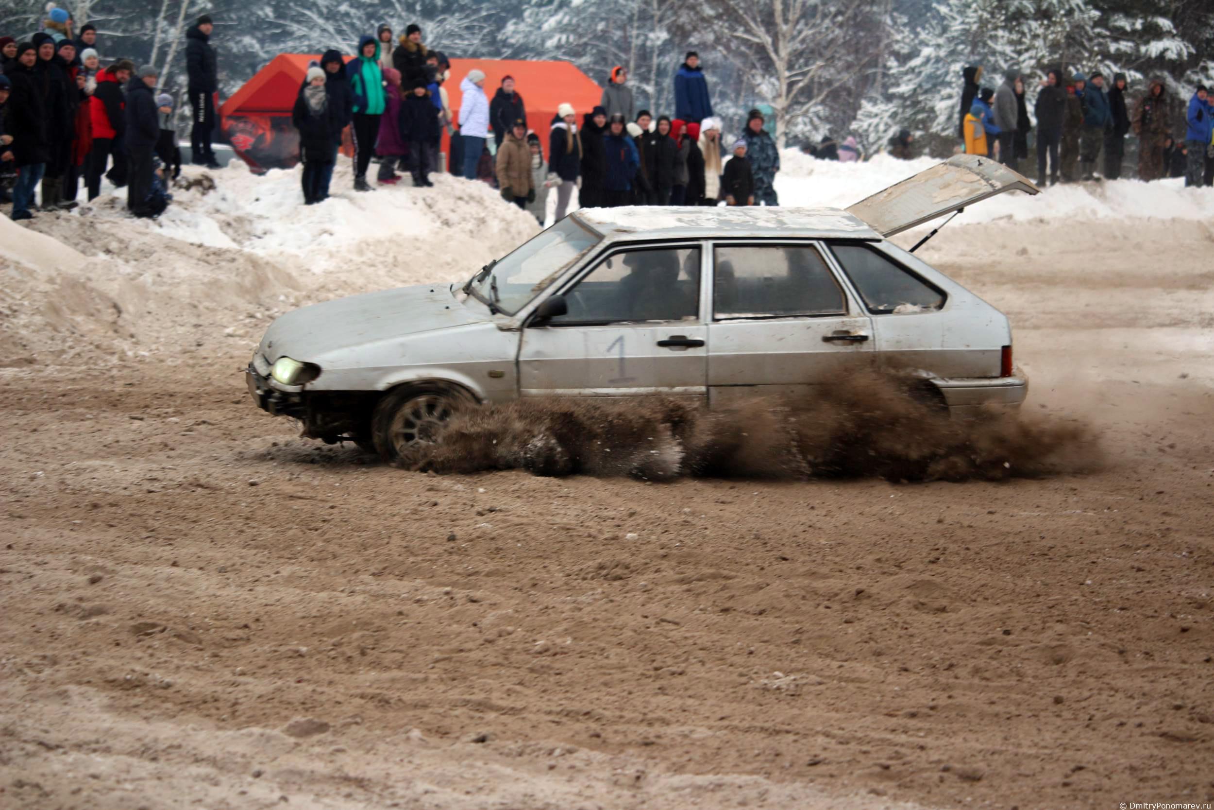 Январские автогонки в Городце 2021