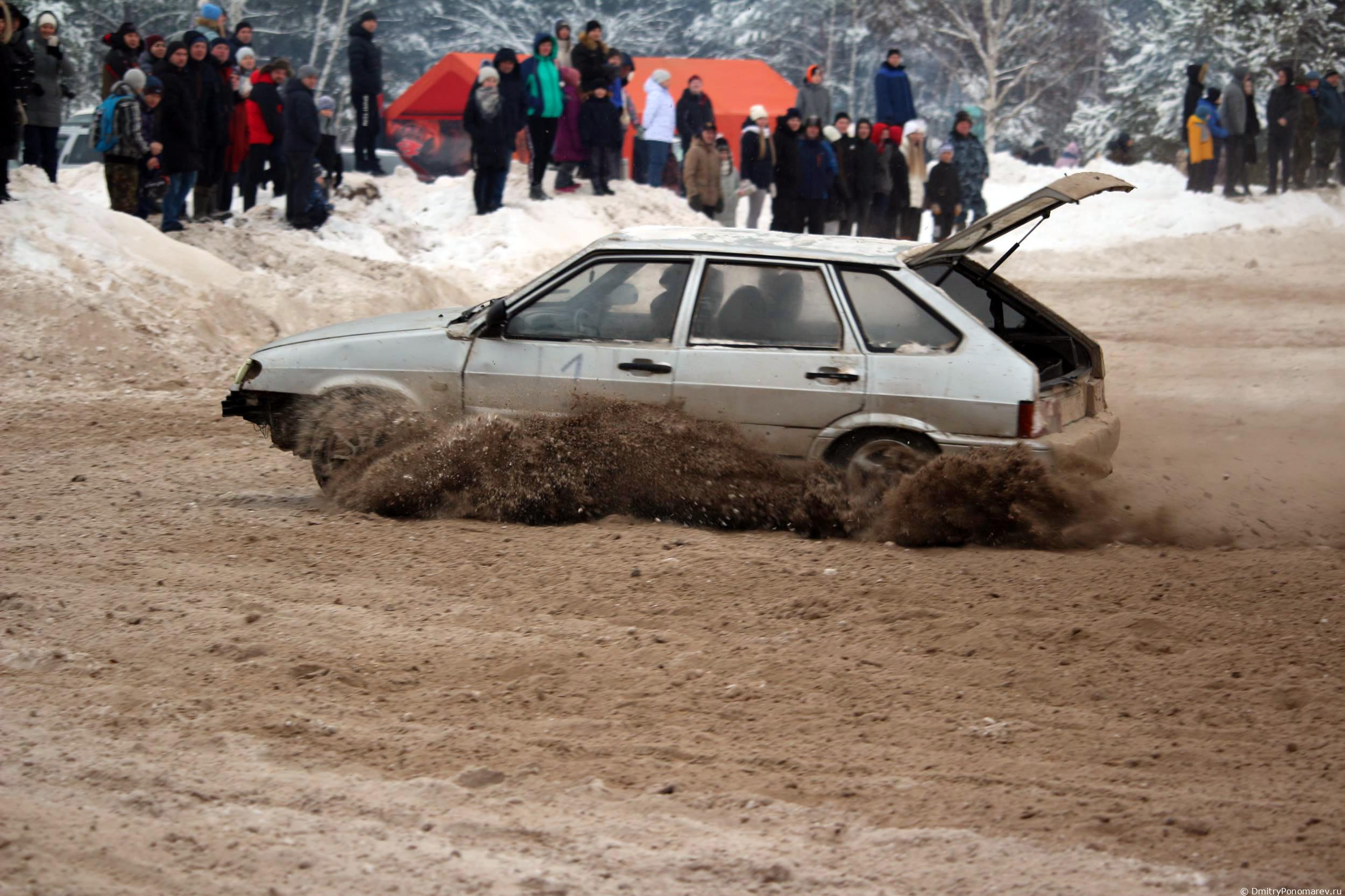 Январские автогонки в Городце 2021