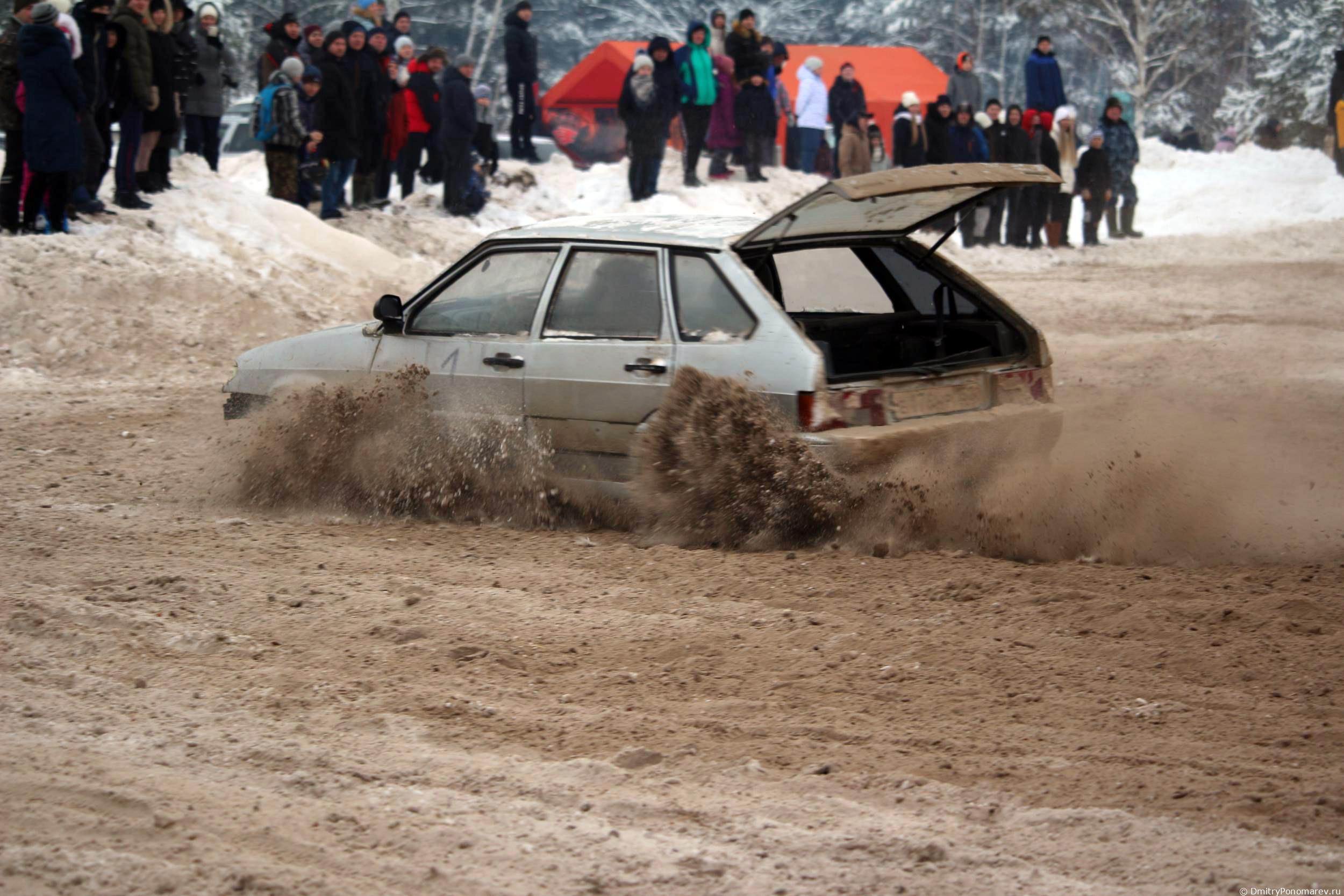 Январские автогонки в Городце 2021