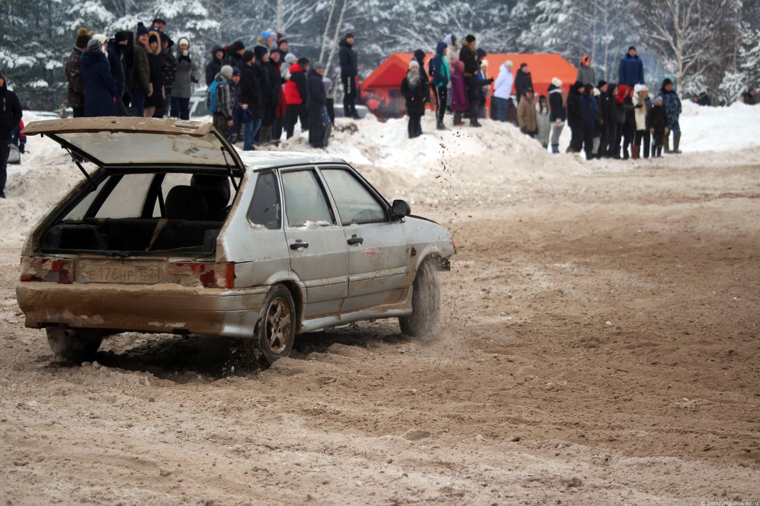 Январские автогонки в Городце 2021