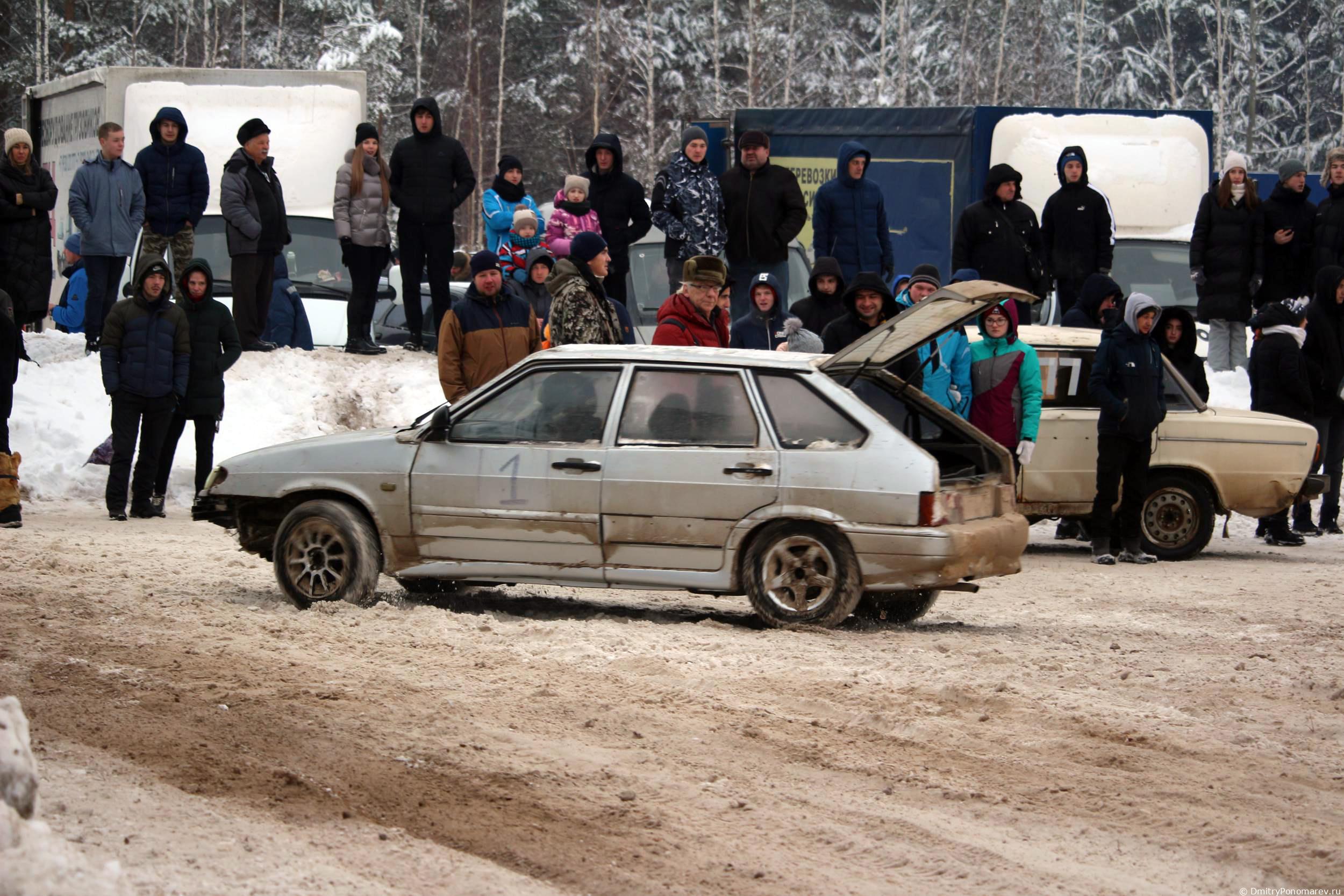 Январские автогонки в Городце 2021