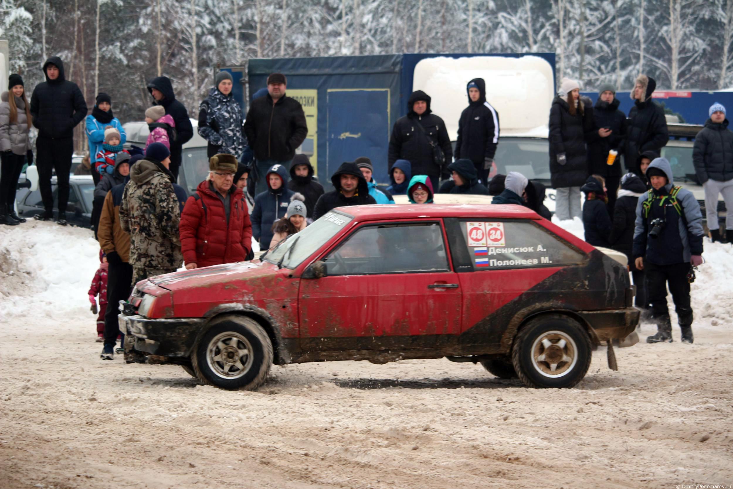 Январские автогонки в Городце 2021