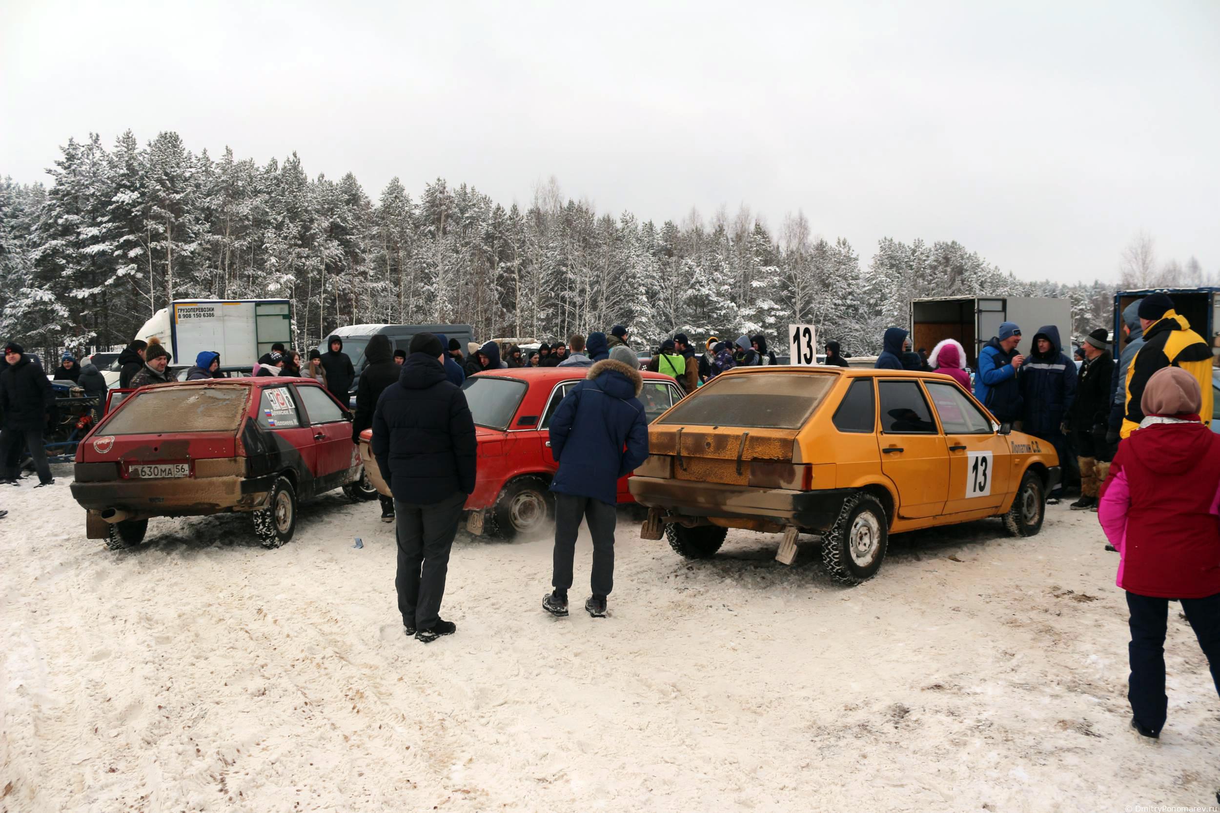 Январские автогонки в Городце 2021