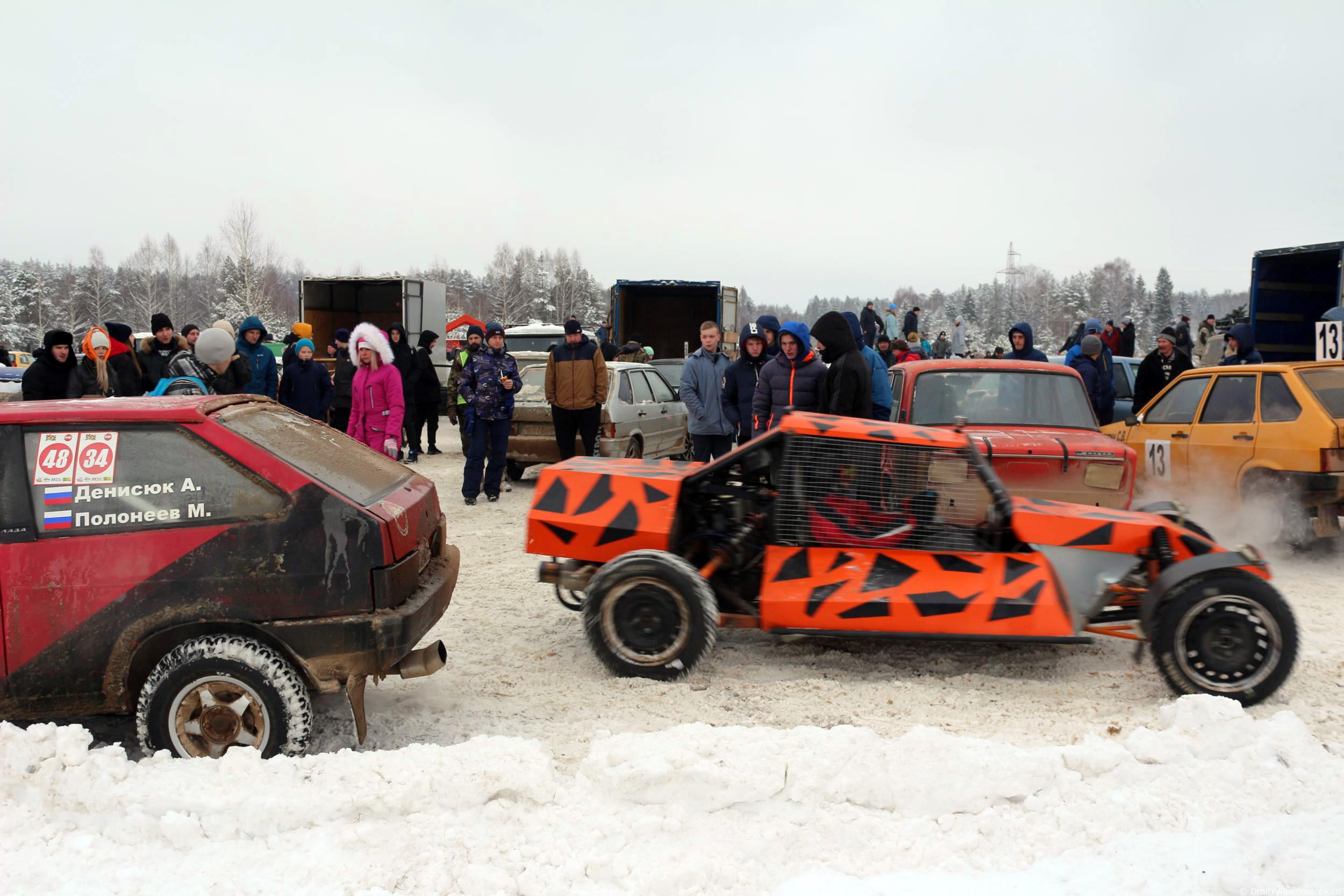 Январские автогонки в Городце 2021