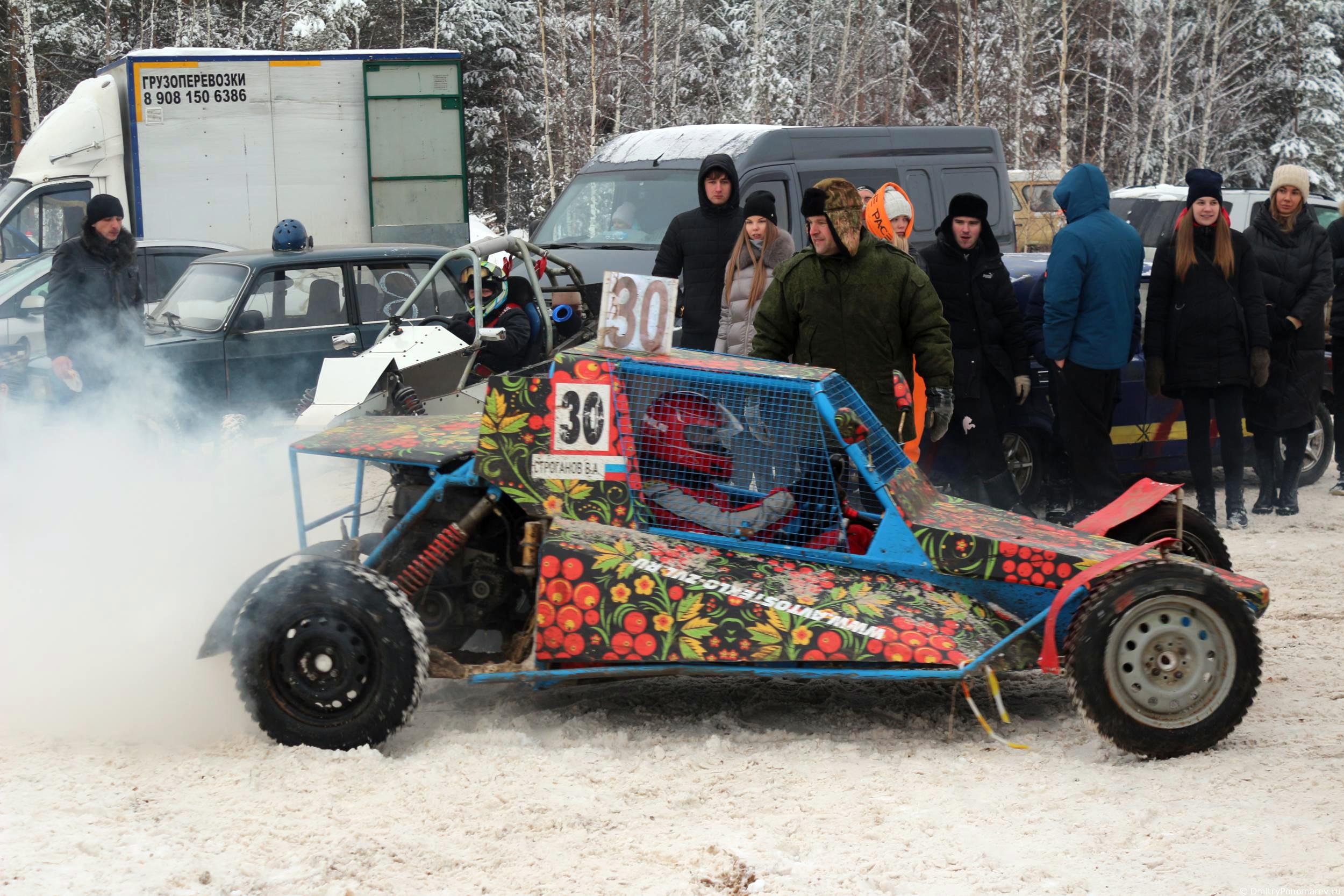 Январские автогонки в Городце 2021