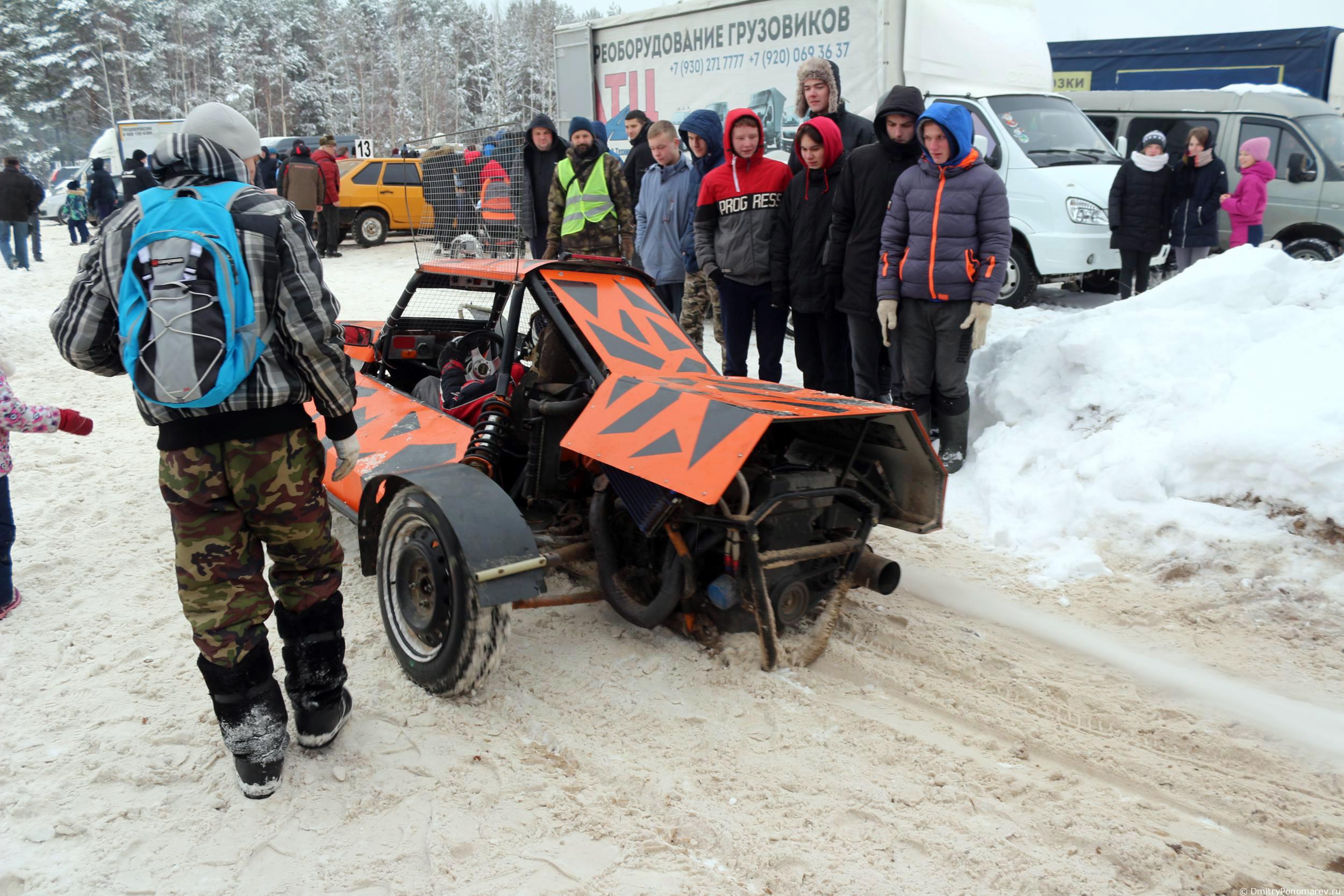Январские автогонки в Городце 2021