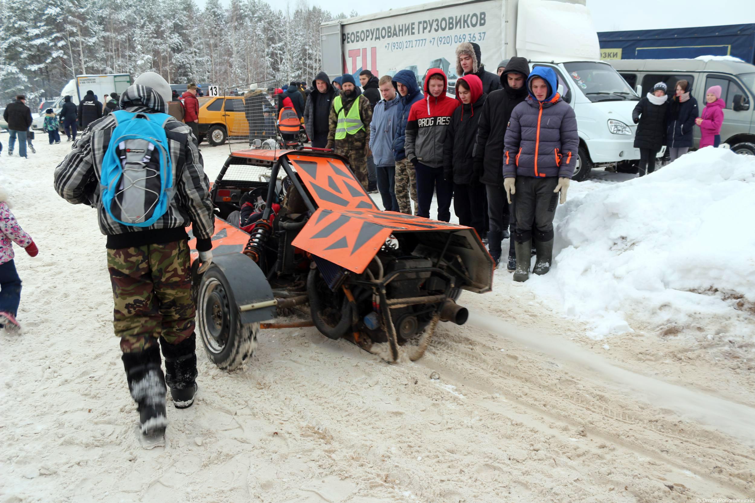 Январские автогонки в Городце 2021