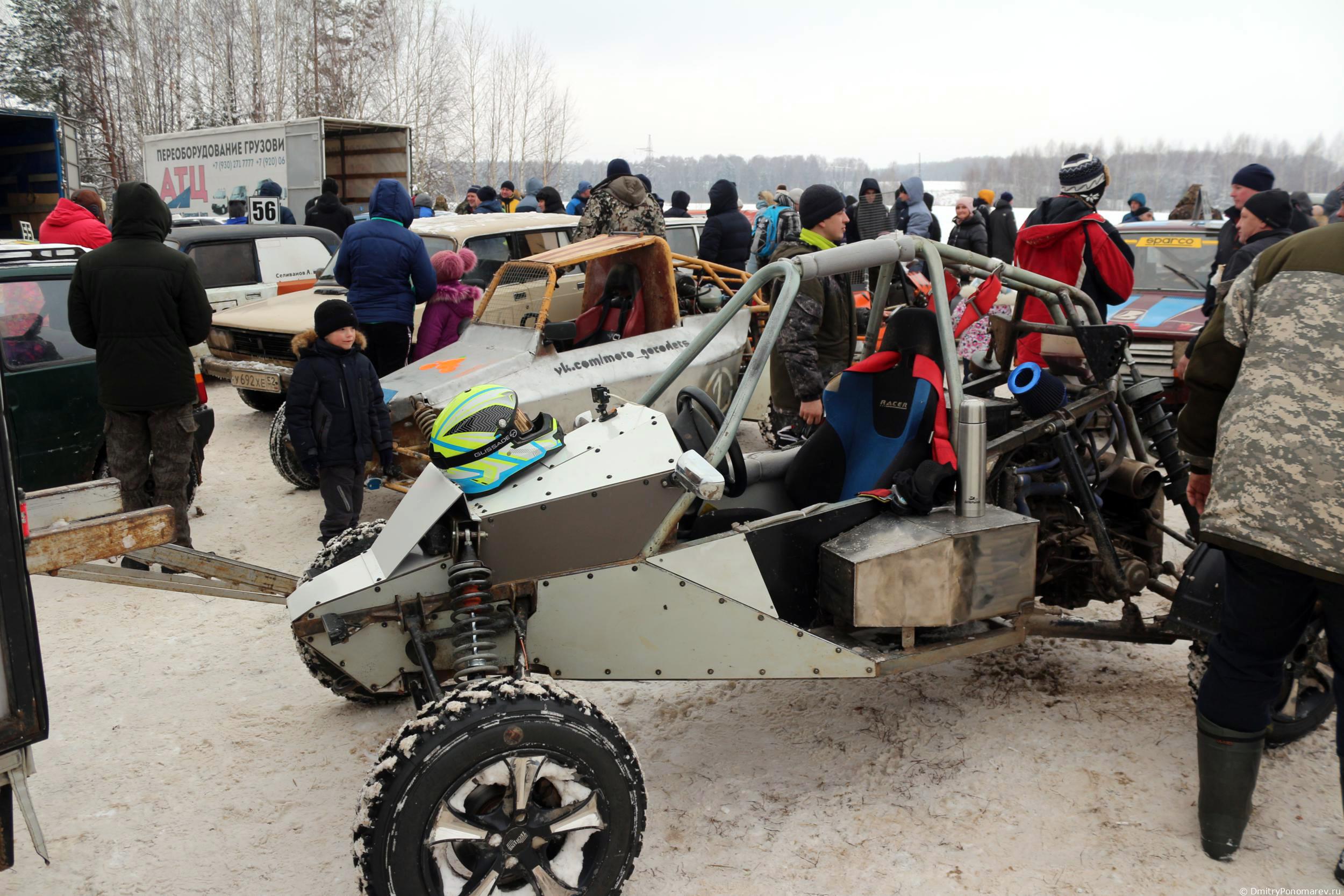 Январские автогонки в Городце 2021