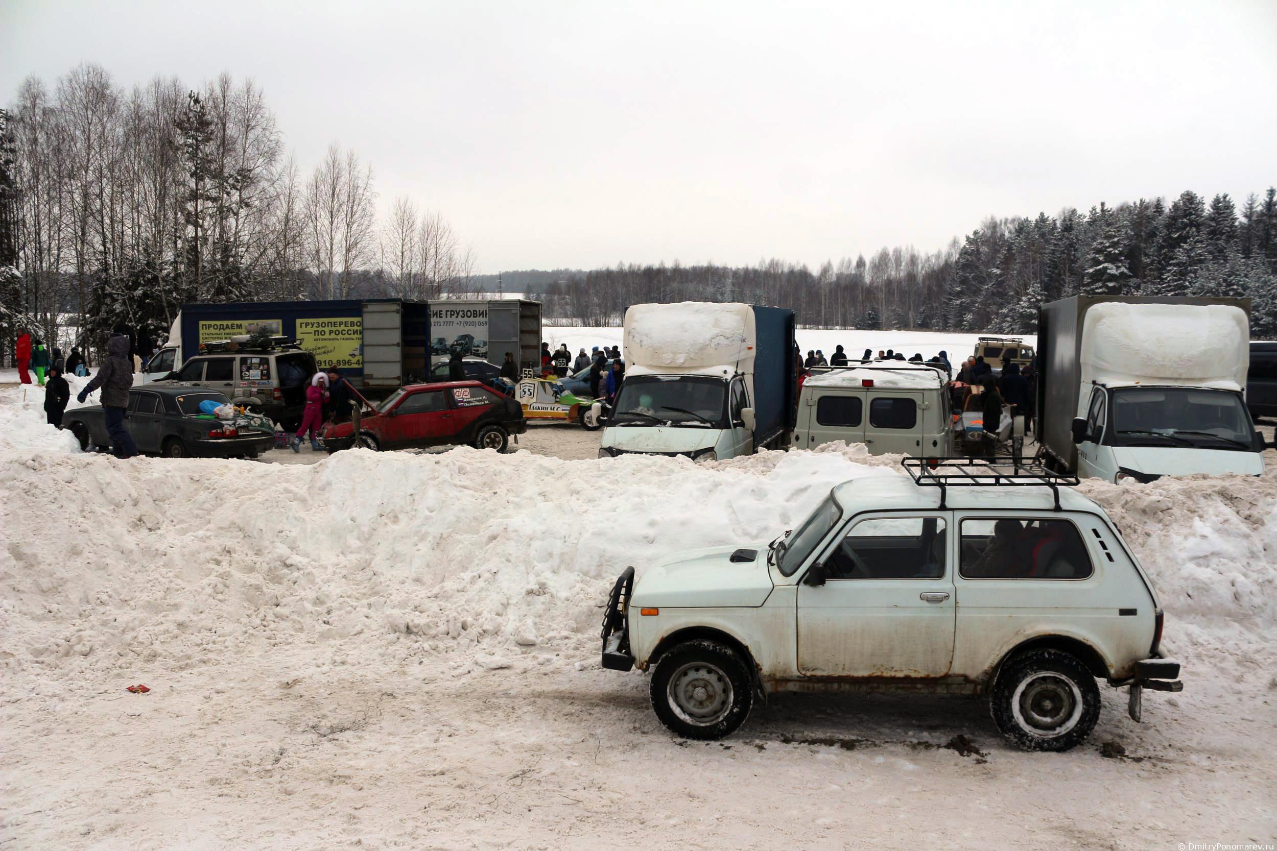 Январские автогонки в Городце 2021