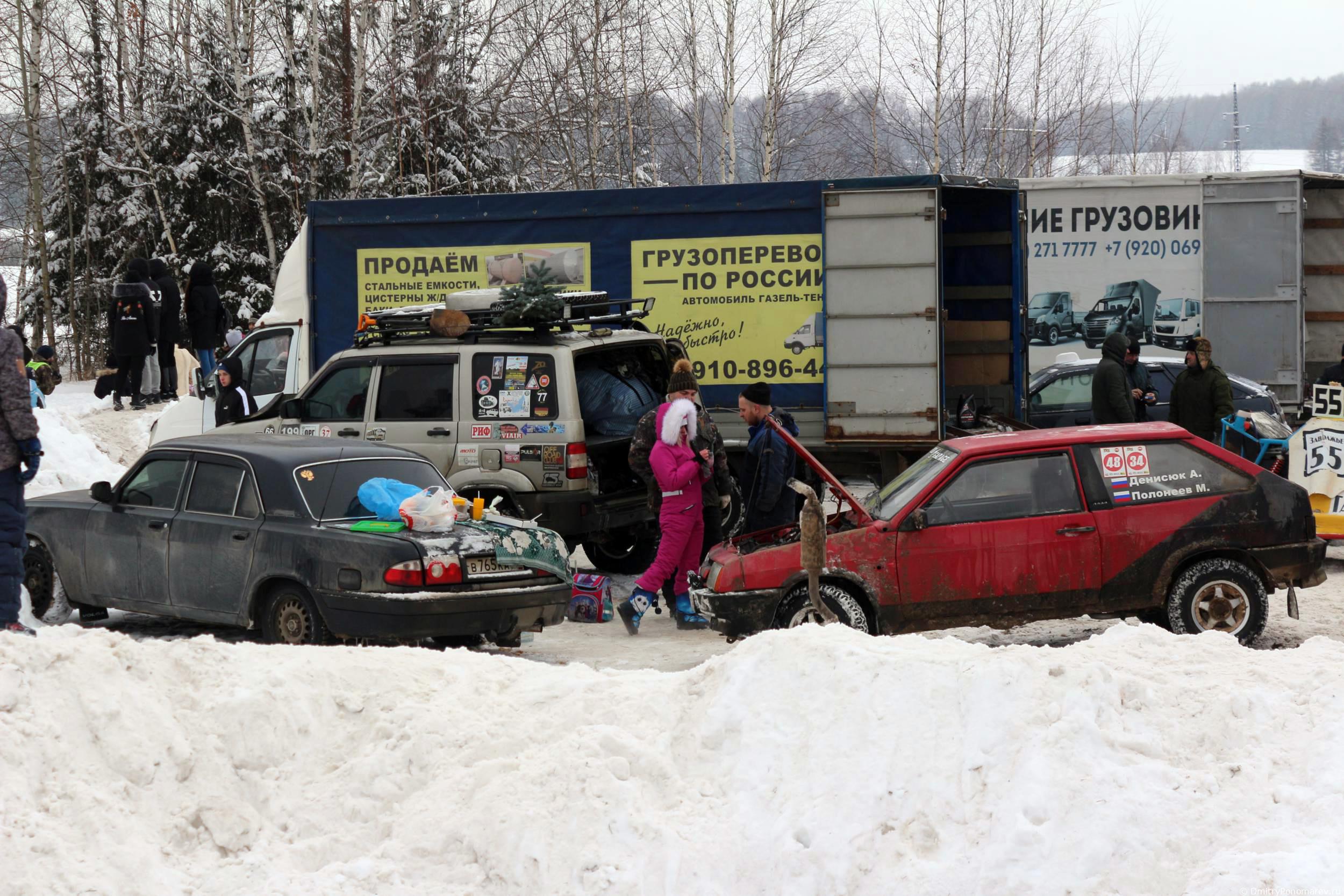 Январские автогонки в Городце 2021