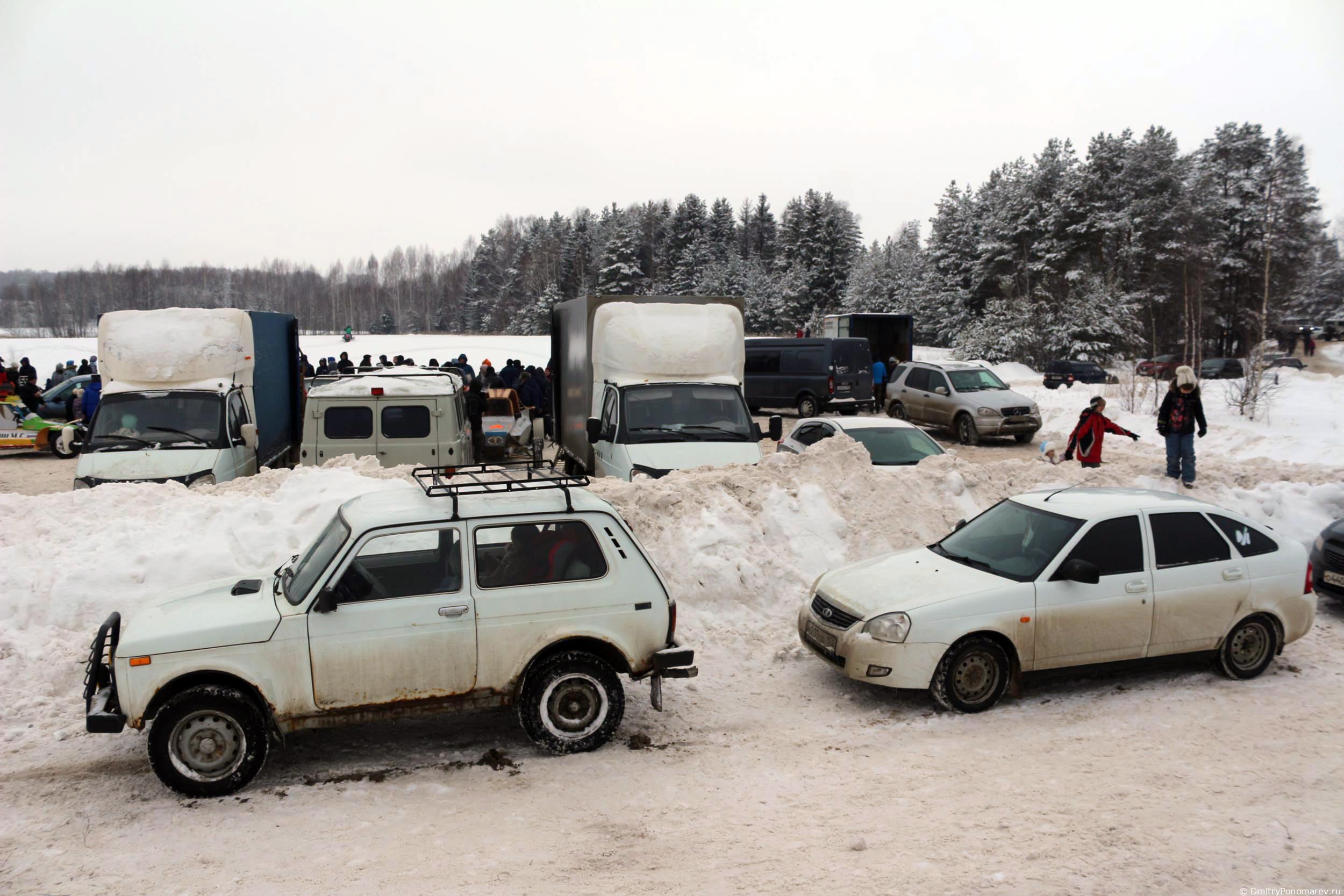 Январские автогонки в Городце 2021