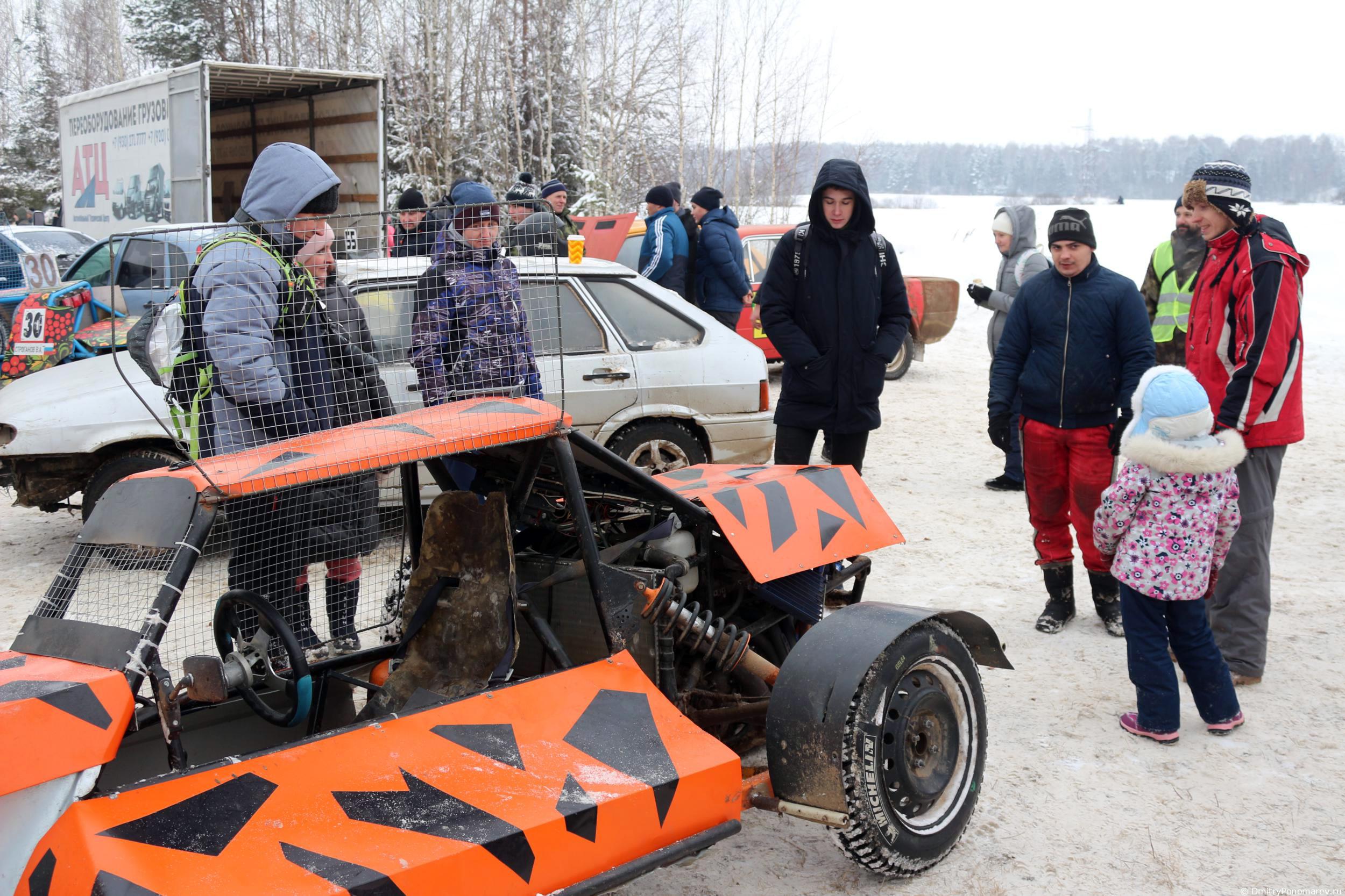 Январские автогонки в Городце 2021