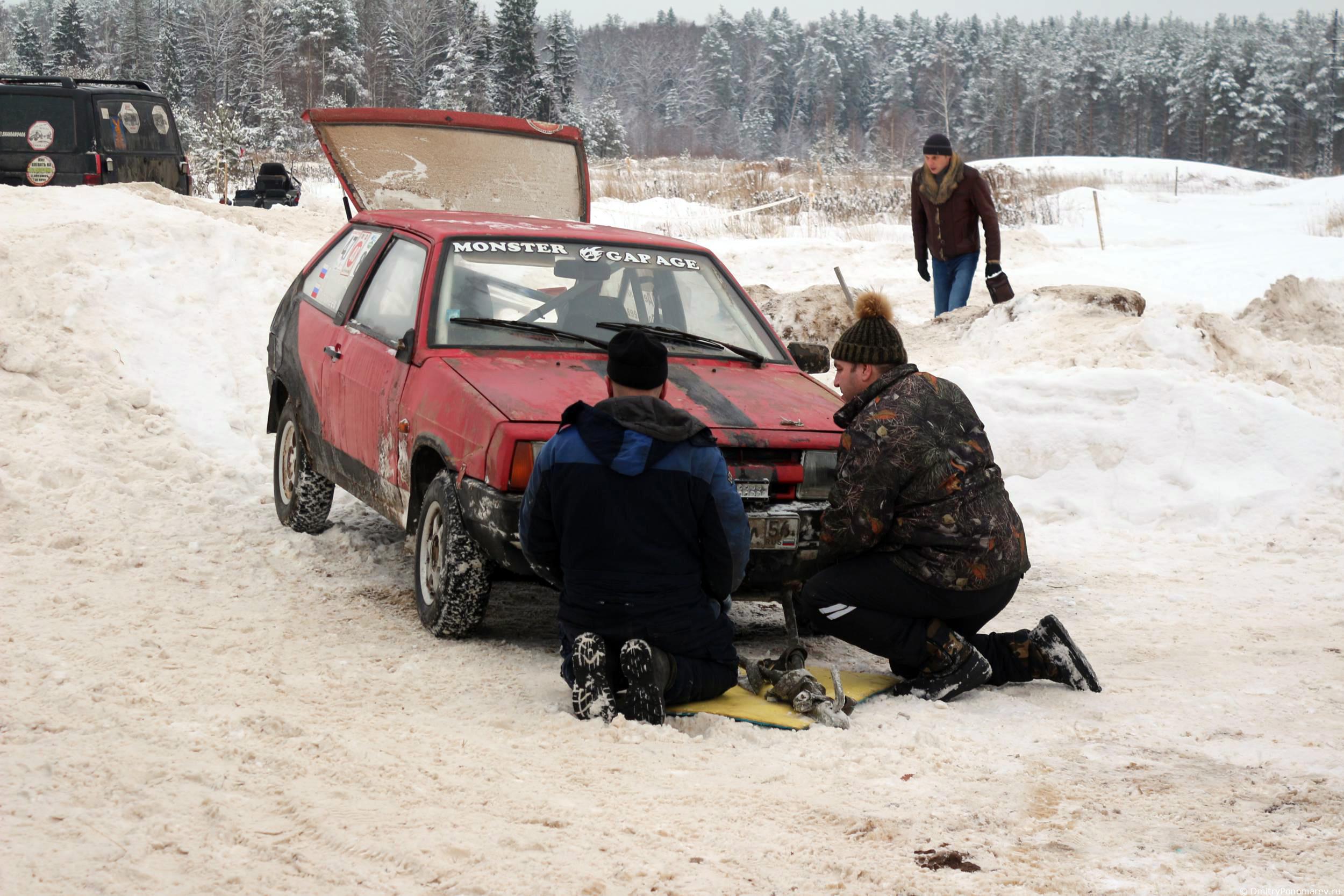 Январские автогонки в Городце 2021
