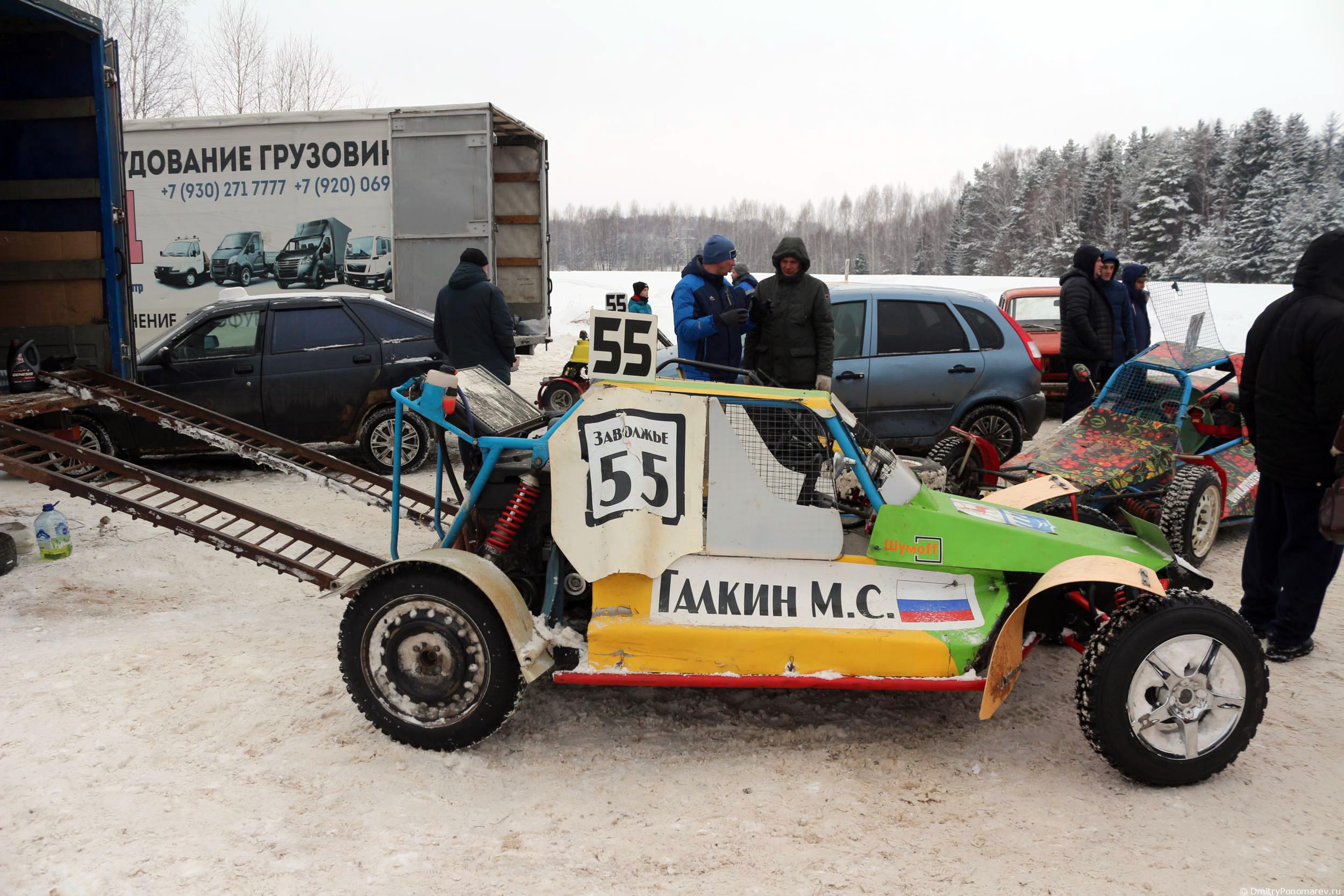 Январские автогонки в Городце 2021