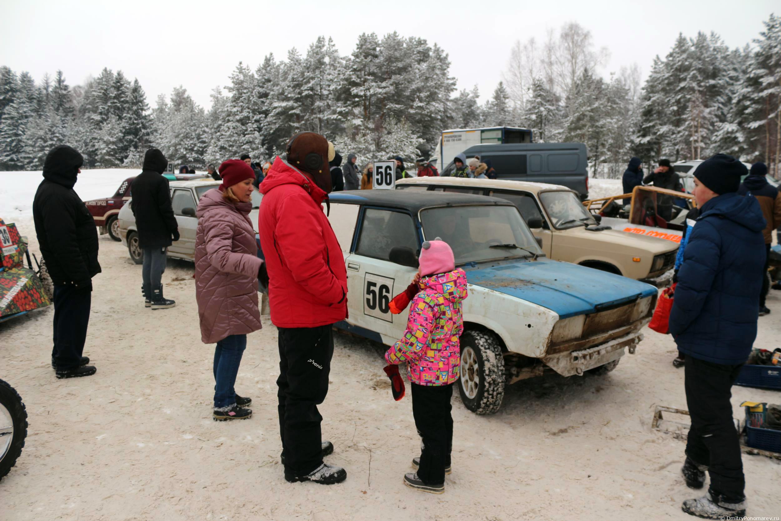 Январские автогонки в Городце 2021