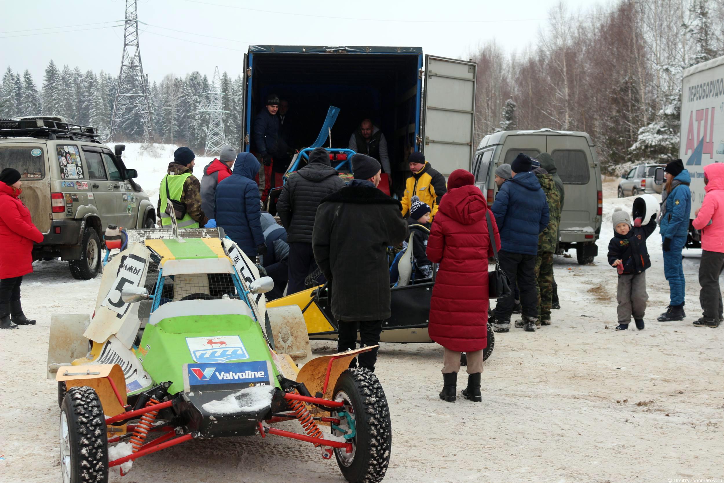 Январские автогонки в Городце 2021