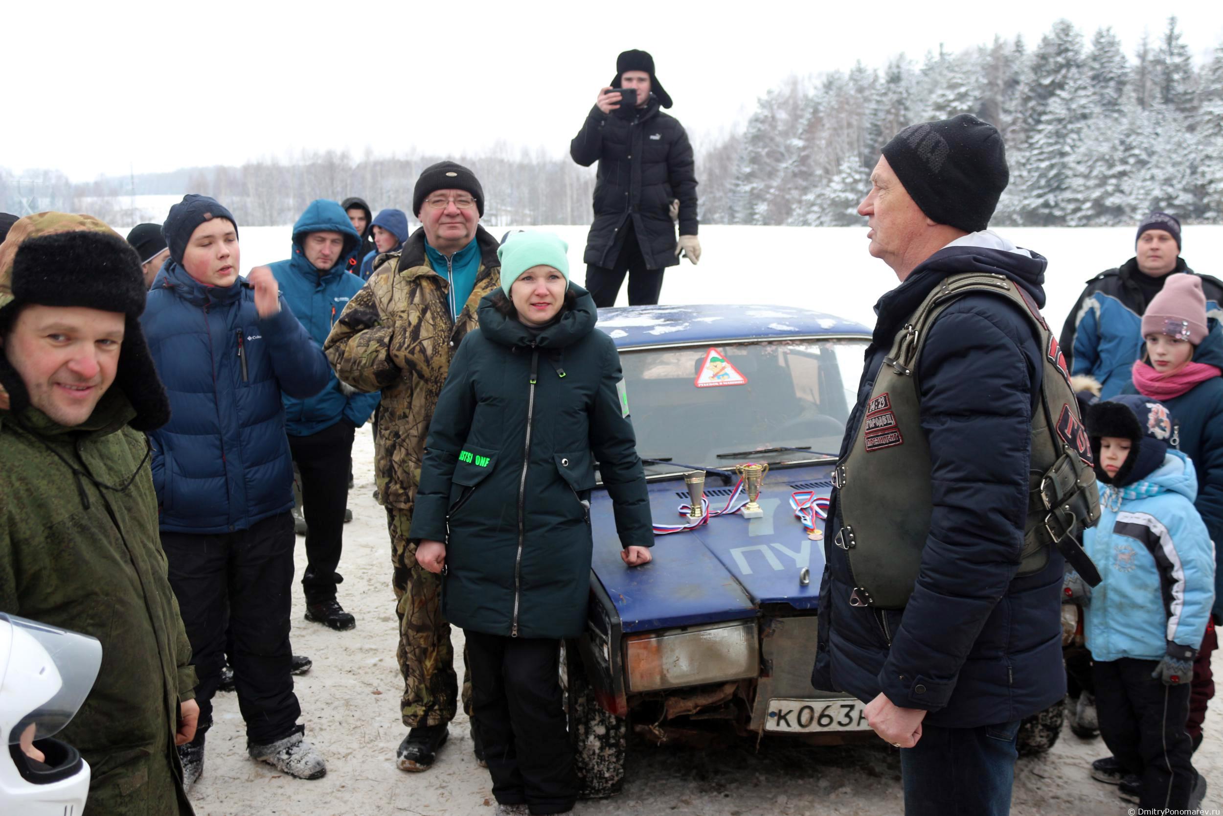 Январские автогонки в Городце 2021