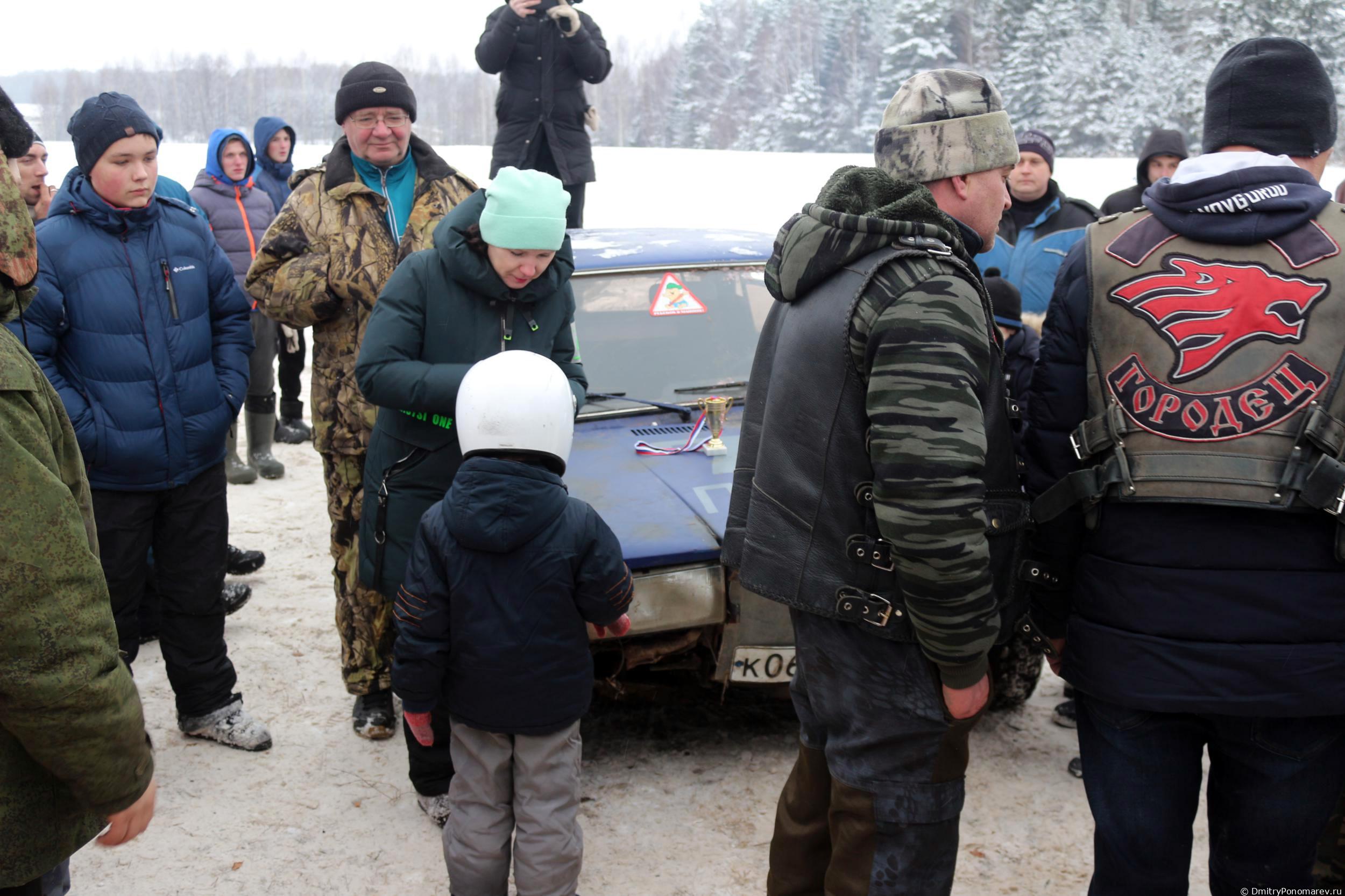 Январские автогонки в Городце 2021