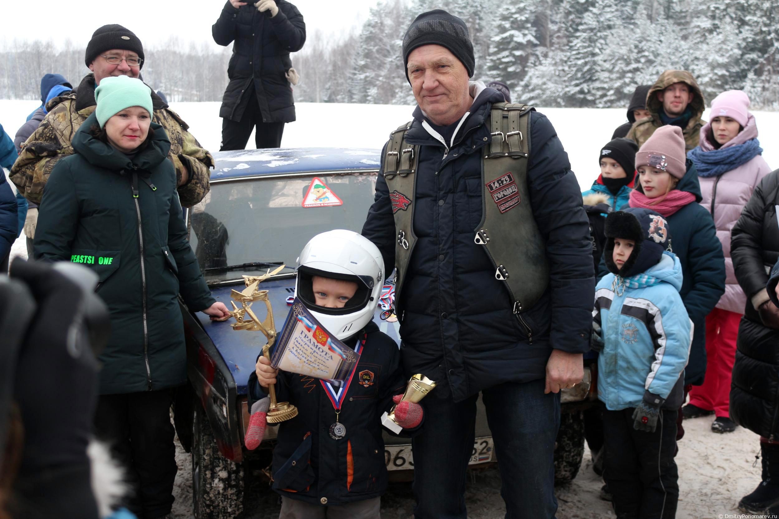Январские автогонки в Городце 2021