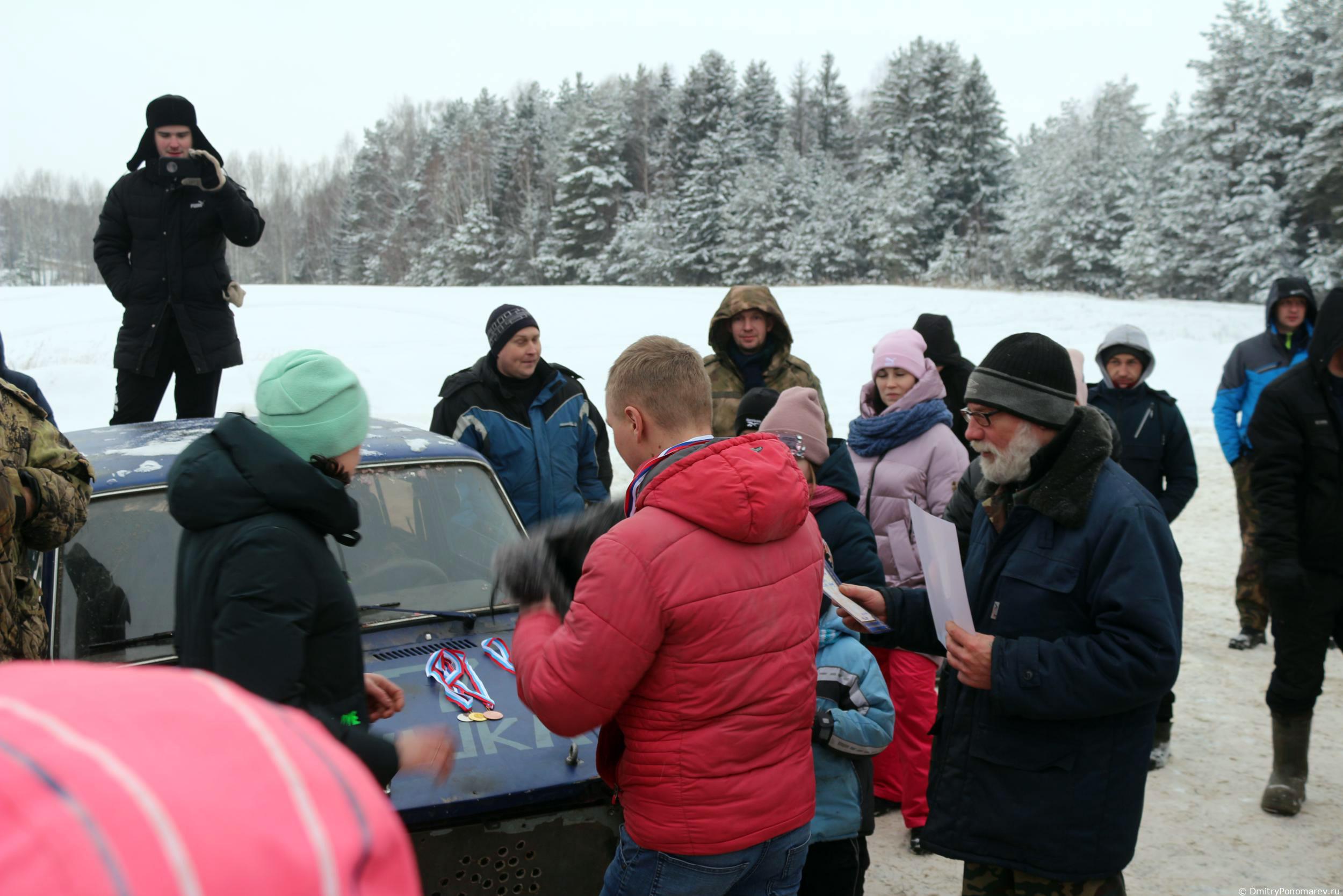 Январские автогонки в Городце 2021
