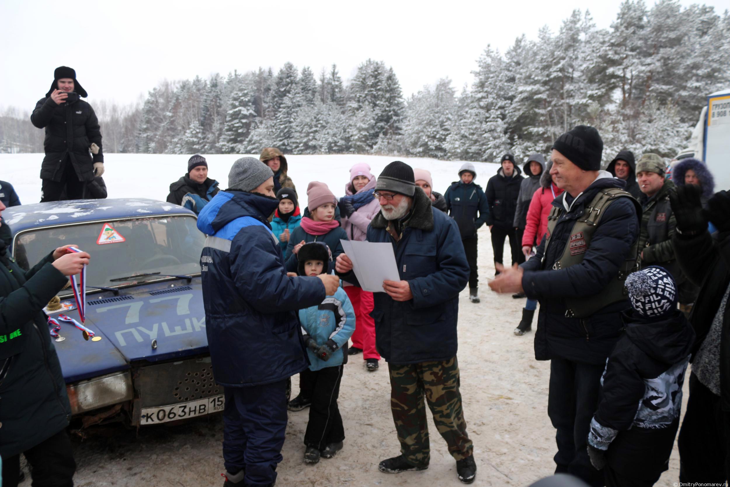 Январские автогонки в Городце 2021